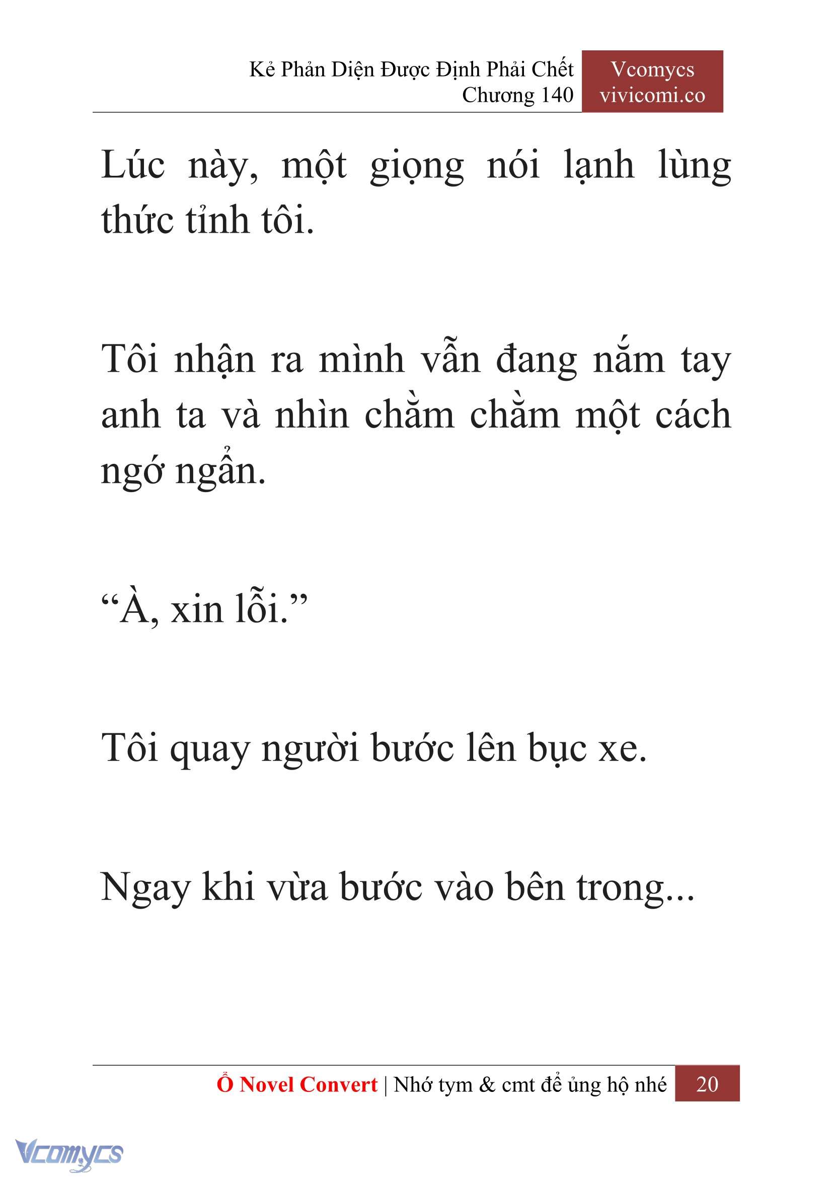[Novel] Kẻ Phản Diện Được Định Phải Chết Chap 140 - Trang 2