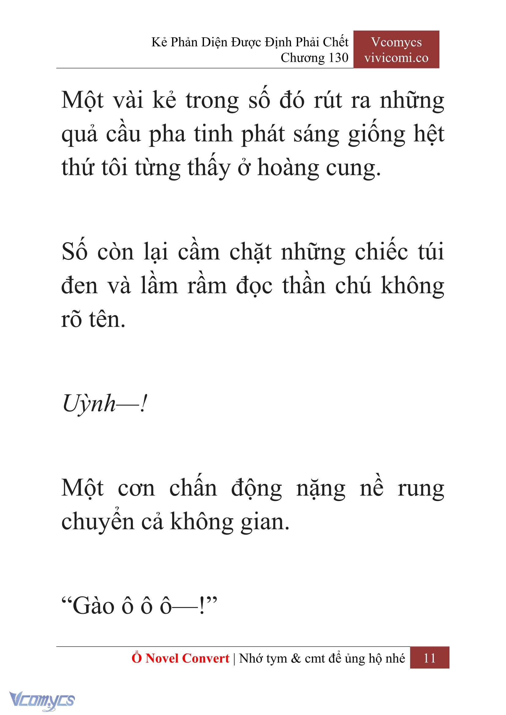 [Novel] Kẻ Phản Diện Được Định Phải Chết Chap 130 - Trang 2