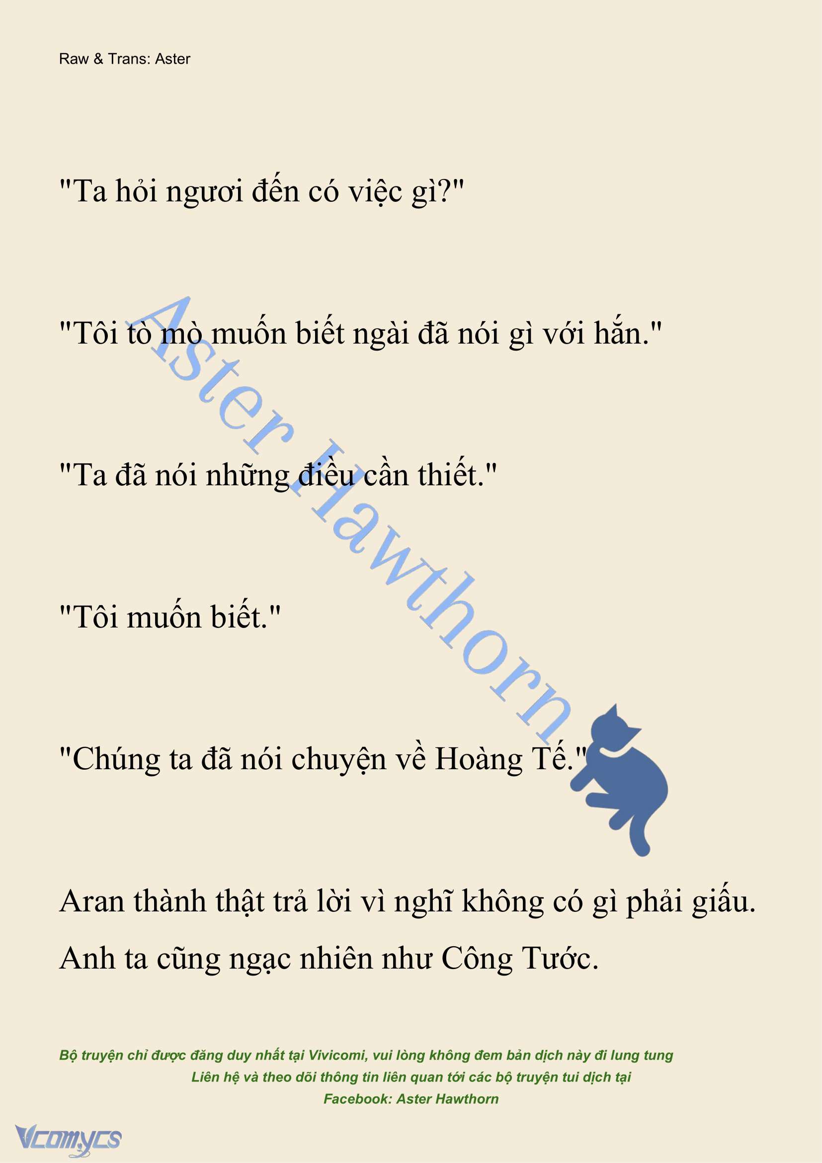 [NOVEL] Đêm Của Bệ Hạ Chap 91 - Next Chap 92