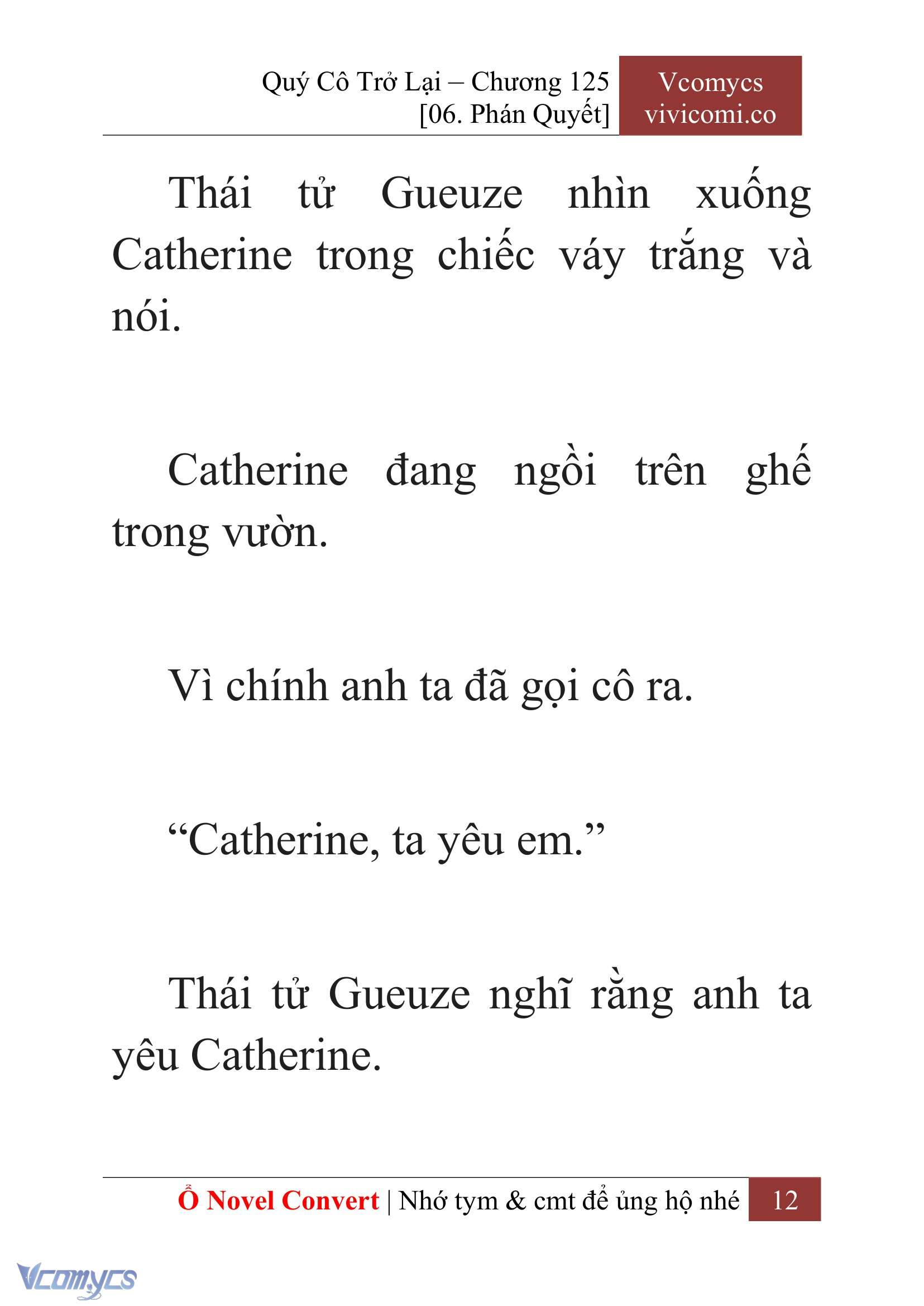 [Novel] Quý Cô Trở Lại Chap 125 - Trang 2