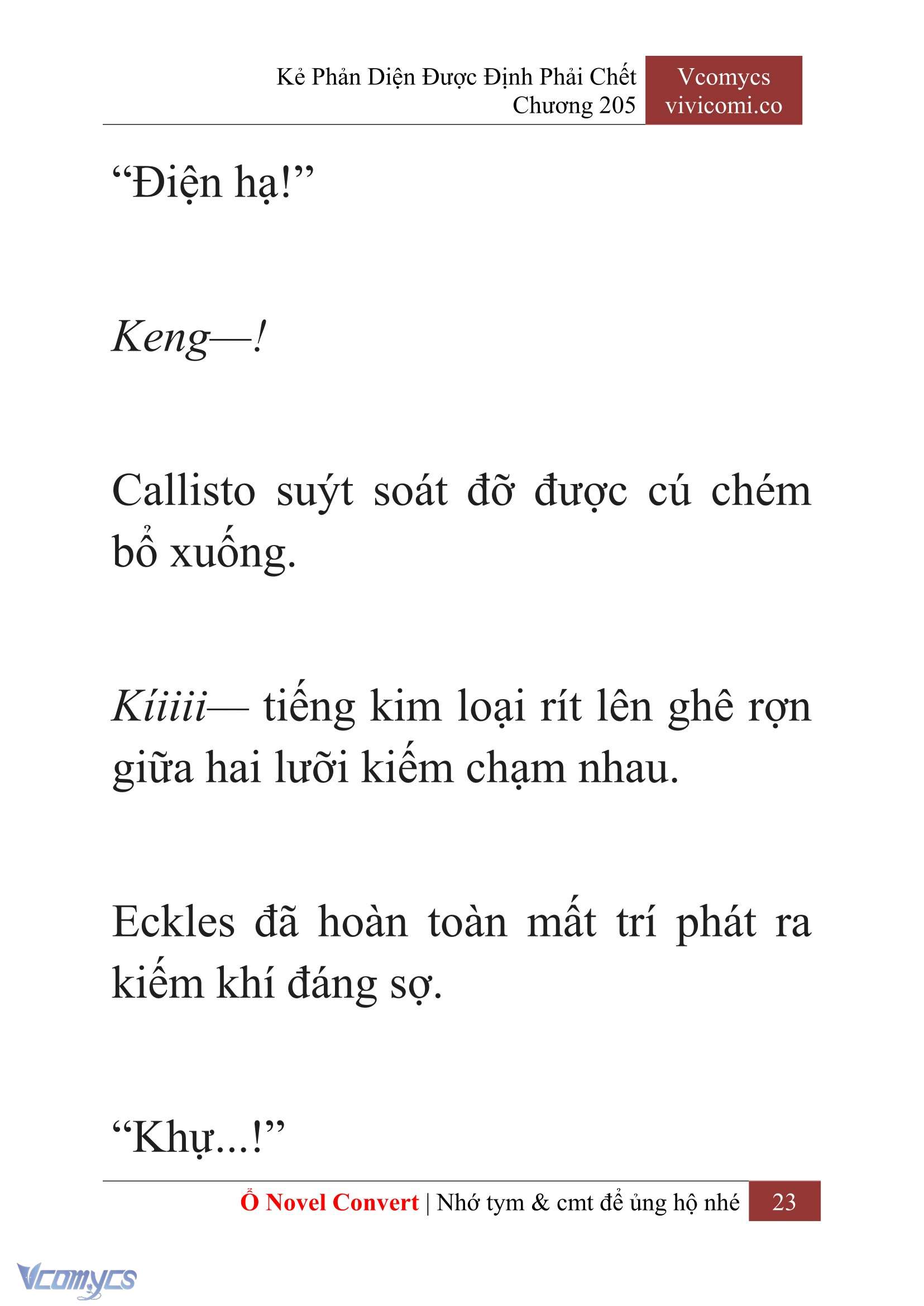 [Novel] Kẻ Phản Diện Được Định Phải Chết Chap 205 - Trang 2