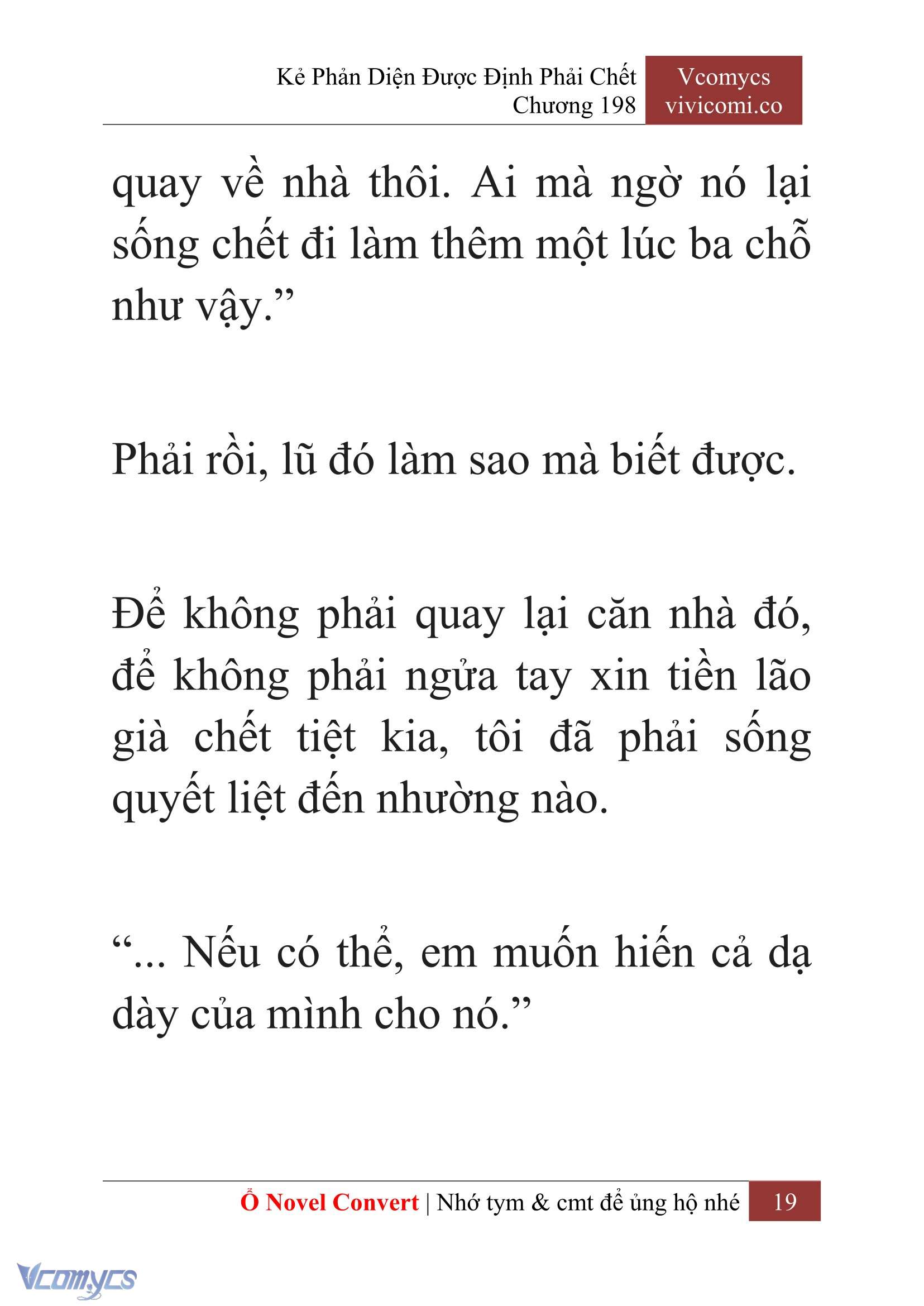 [Novel] Kẻ Phản Diện Được Định Phải Chết Chap 198 - Trang 2