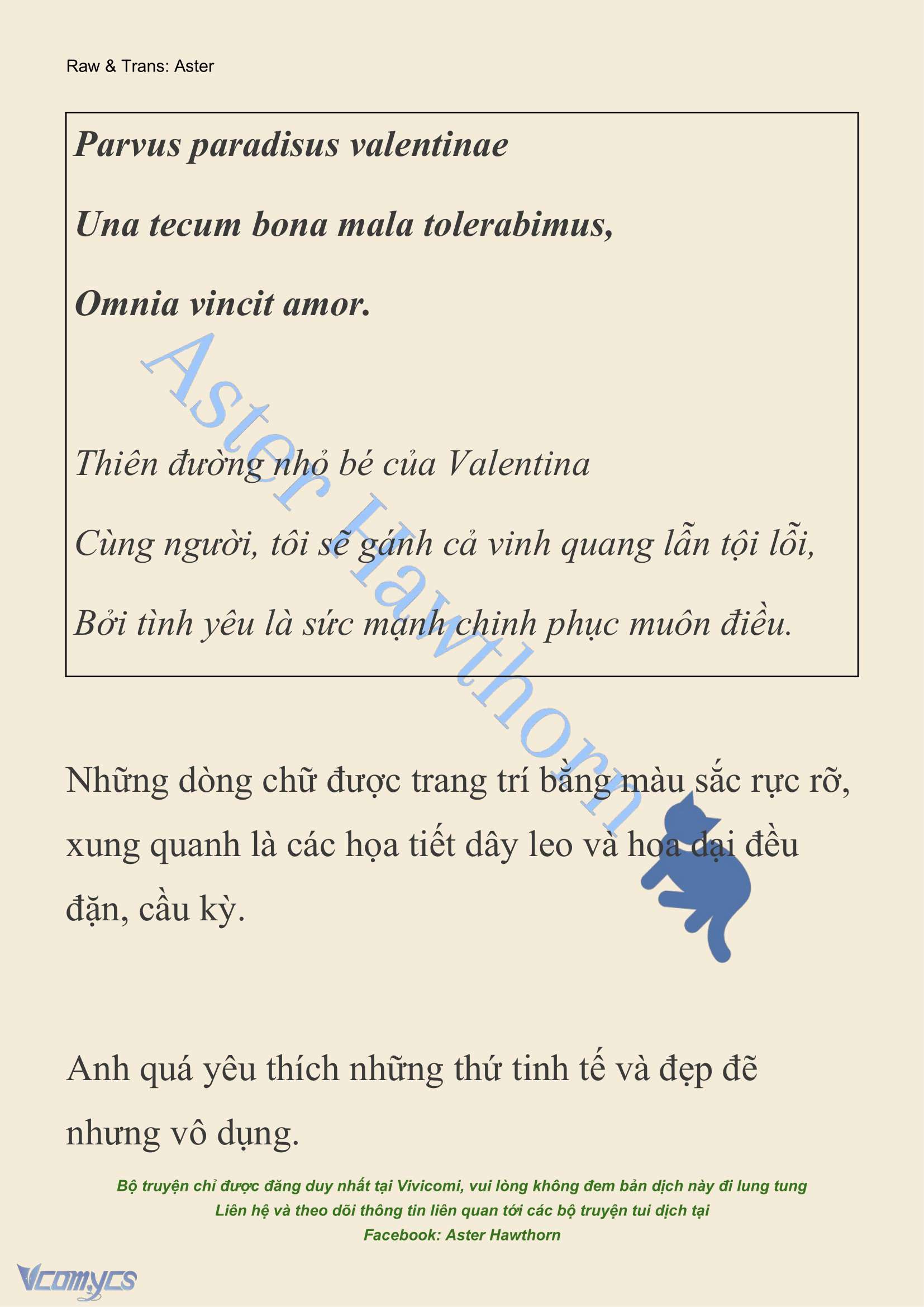 [NOVEL] Thiên Đường Của Valentina Chap 87 - Trang 2