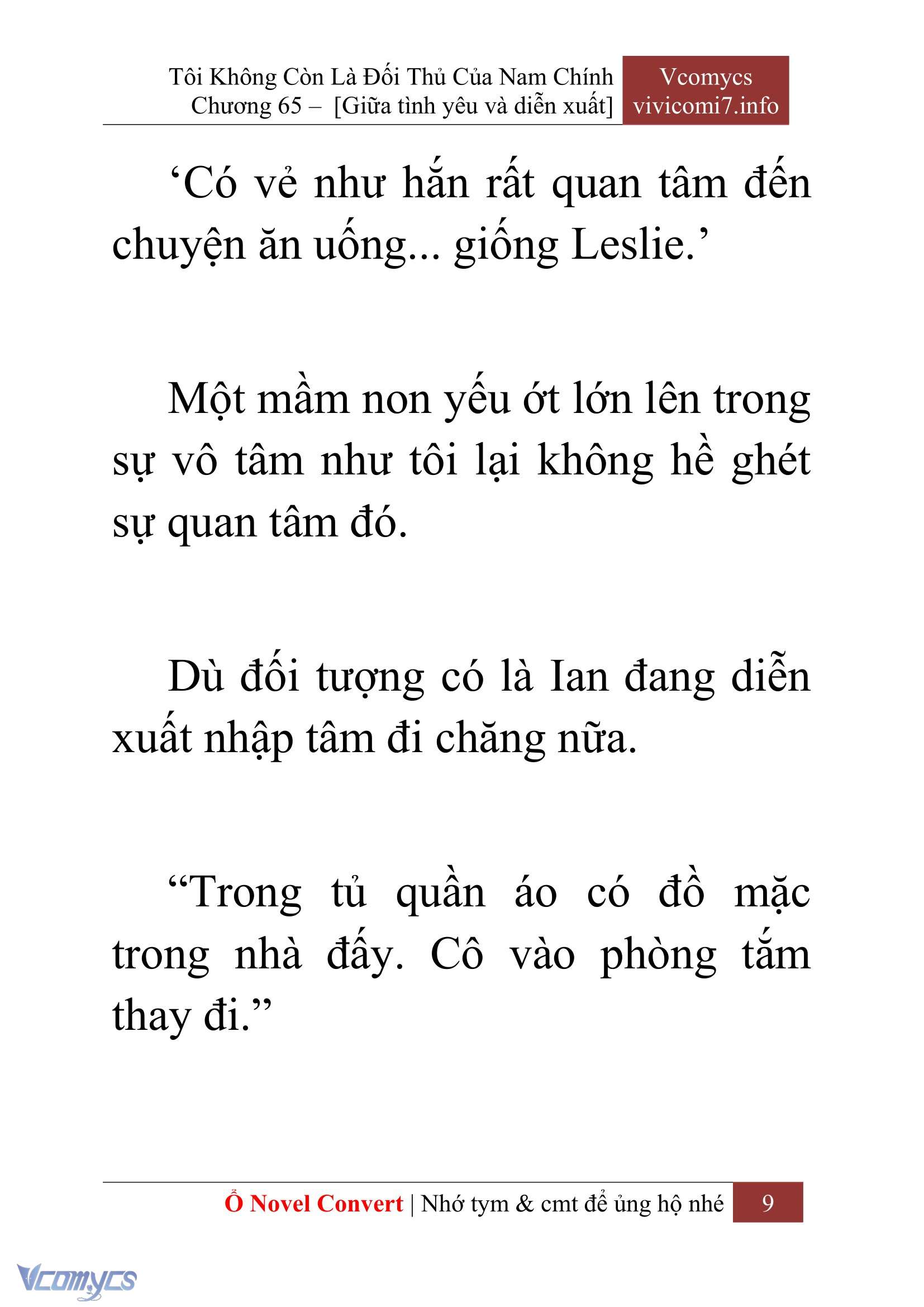 [Novel] Tôi Không Còn Là Đối Thủ Của Nam Chính Chap 65 - Trang 2