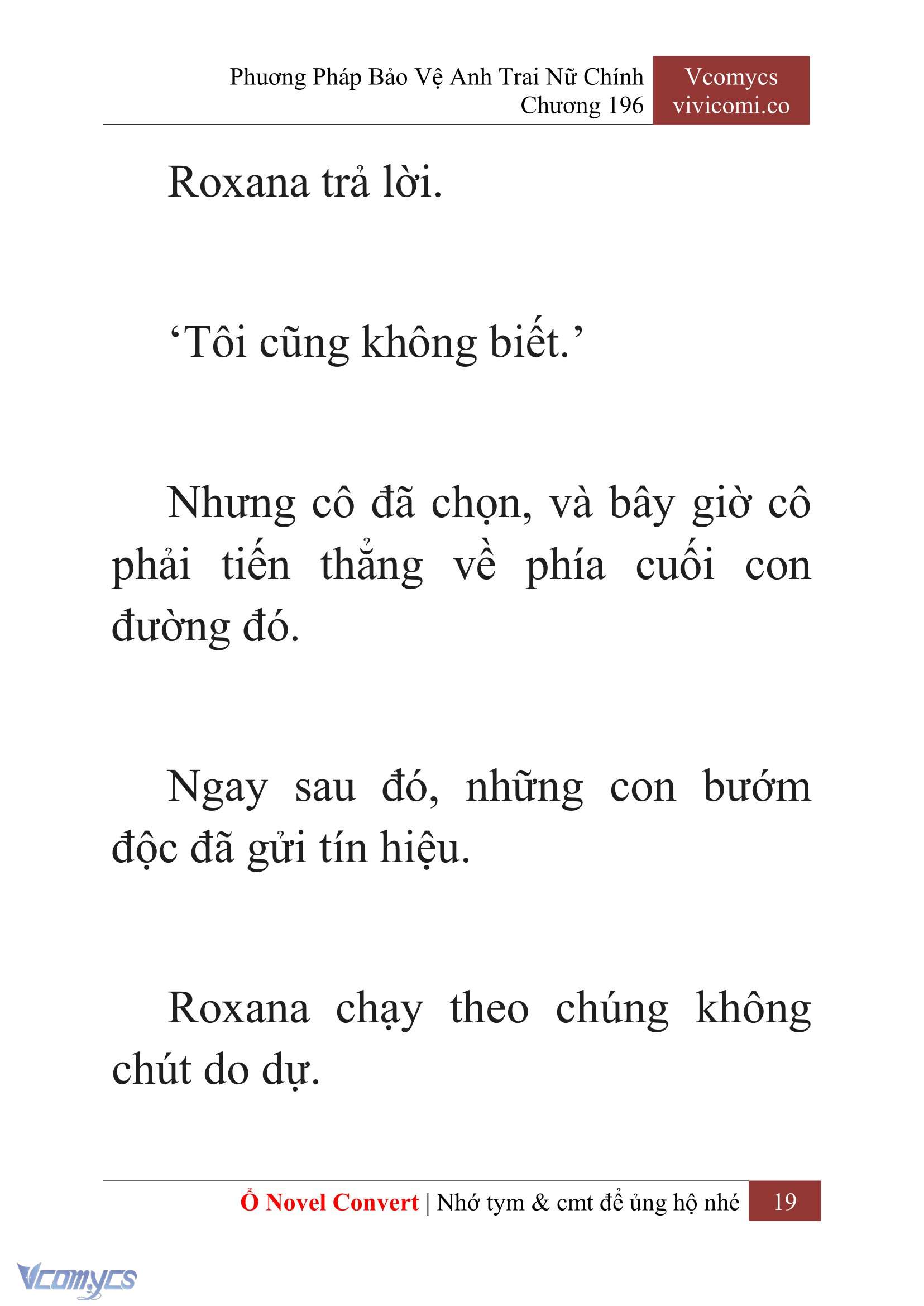 [Novel] Phương Pháp Bảo Vệ Anh Trai Nữ Chính Chap 196 - Trang 2