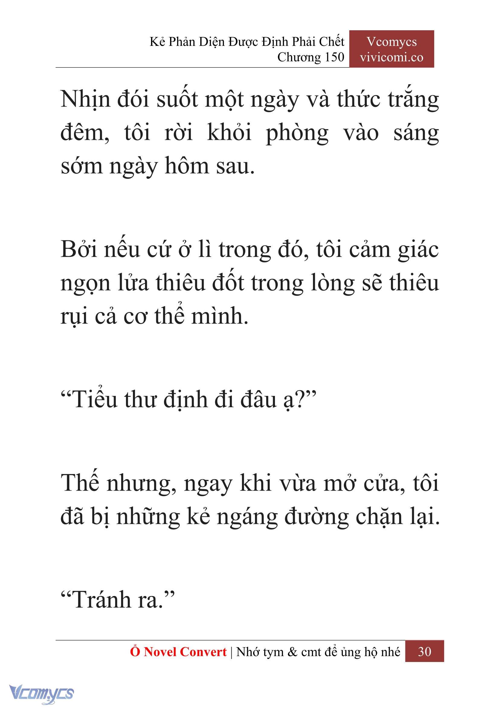 [Novel] Kẻ Phản Diện Được Định Phải Chết Chap 150 - Trang 2