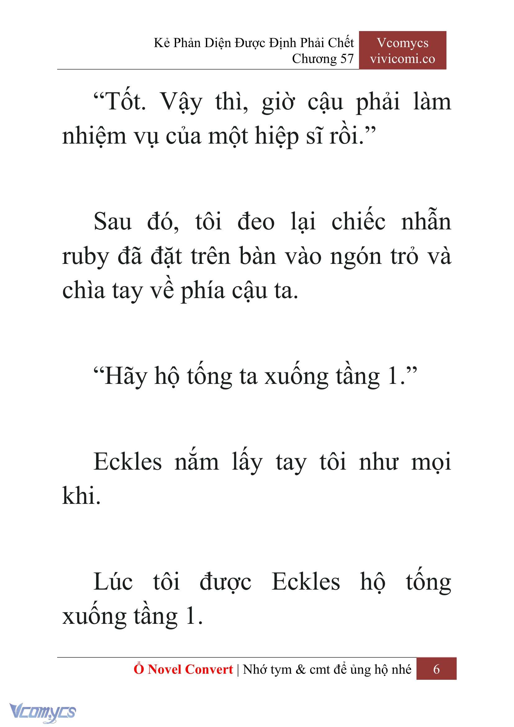 [Novel] Kẻ Phản Diện Được Định Phải Chết Chap 57 - Next Chap 58
