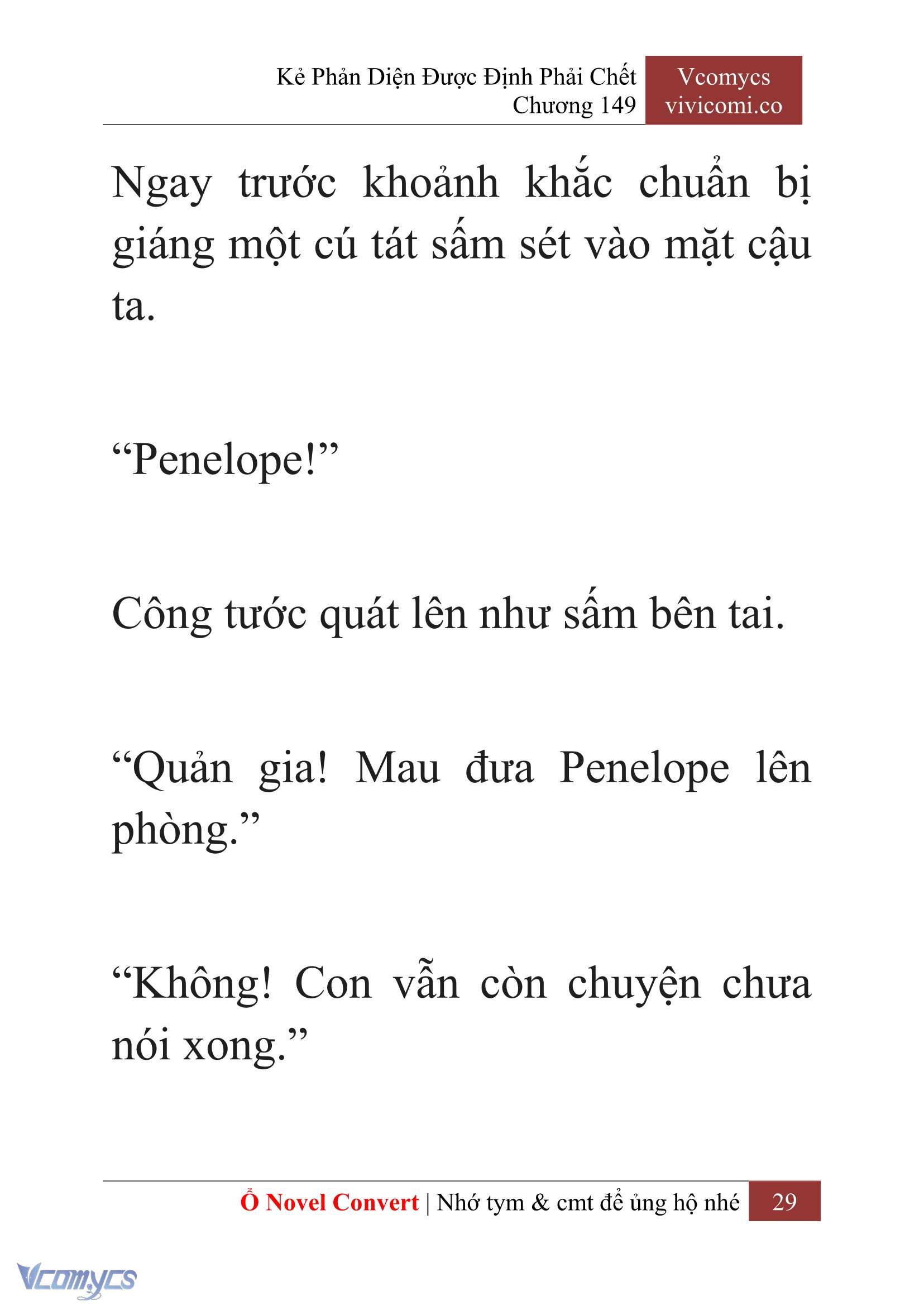 [Novel] Kẻ Phản Diện Được Định Phải Chết Chap 149 - Next Chap 150