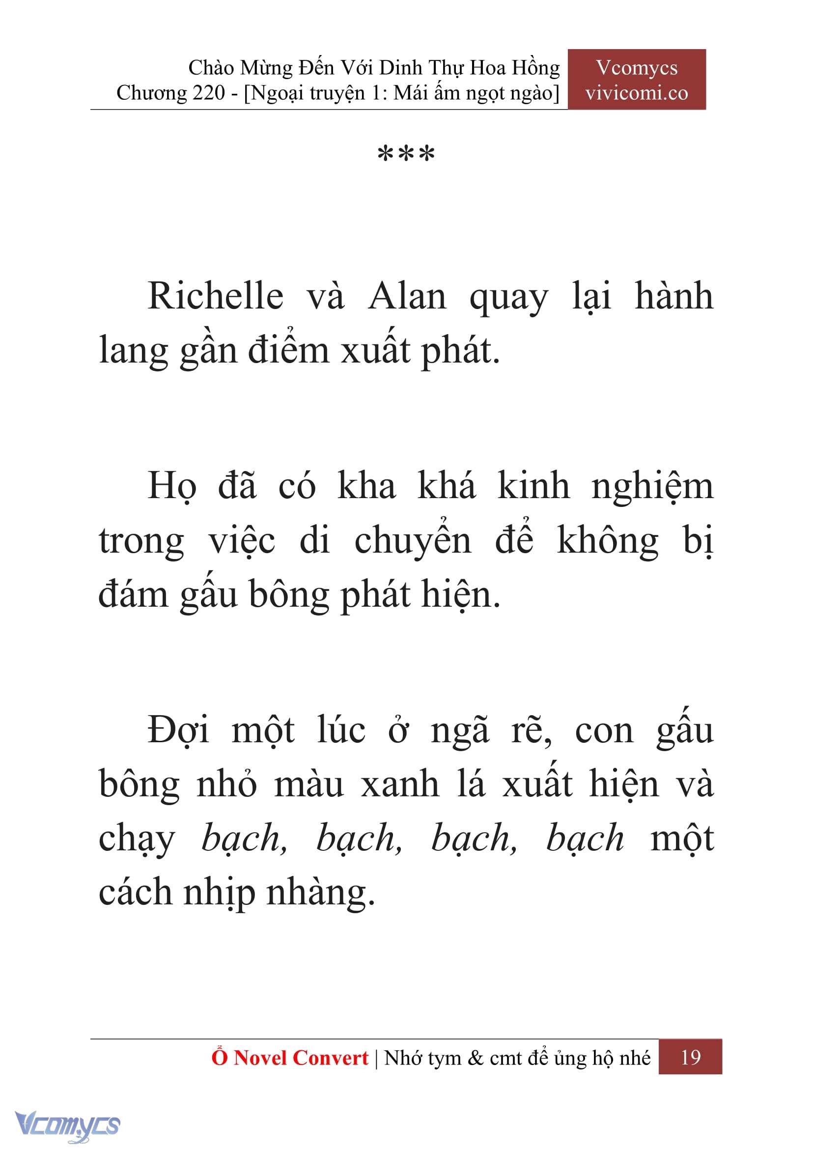 [Novel] Chào Mừng Đến Với Dinh Thự Hoa Hồng Chap 220 - Trang 2