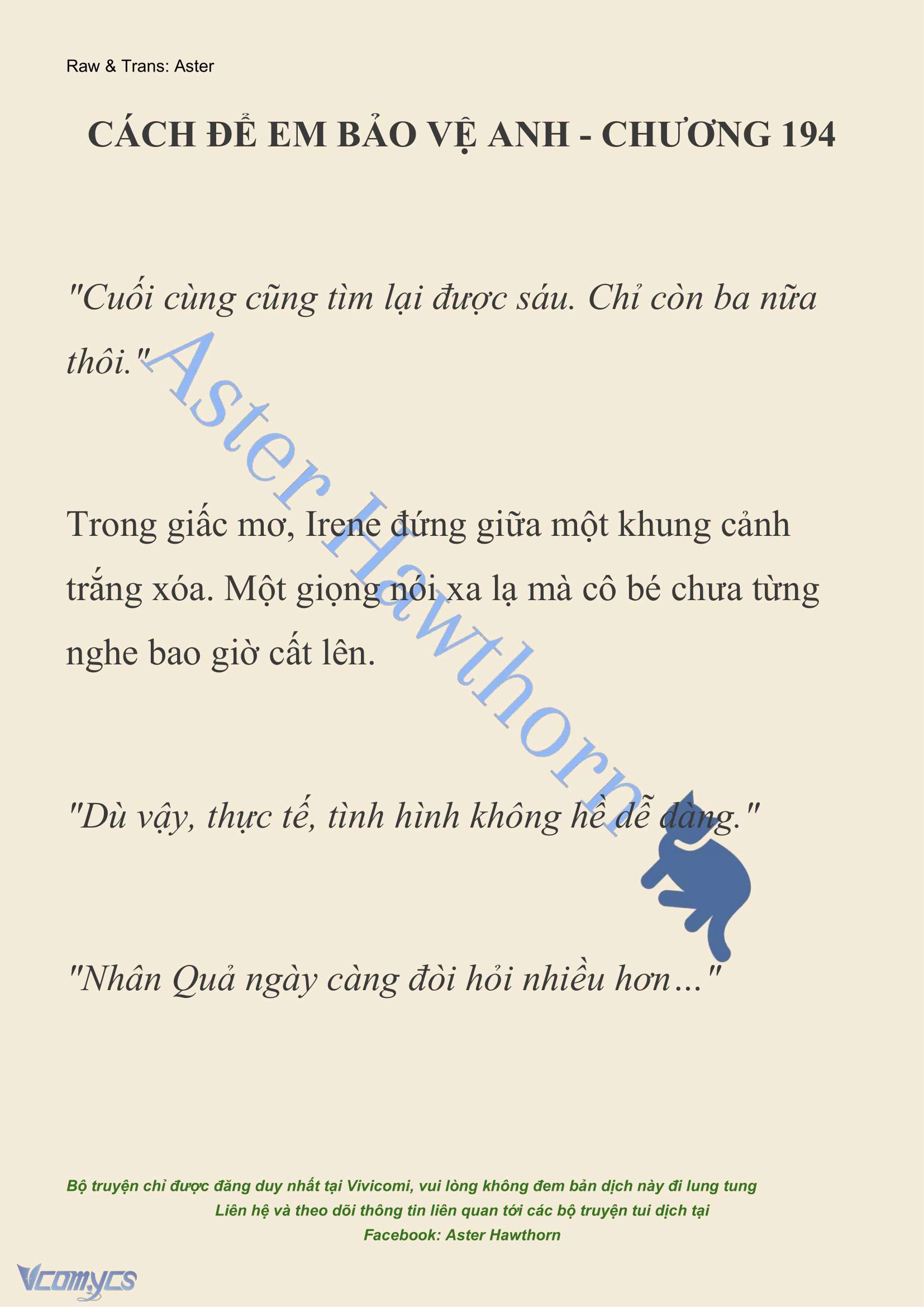 [NOVEL] Cách Để Em Bảo Vệ Anh Chap 194 - Trang 2
