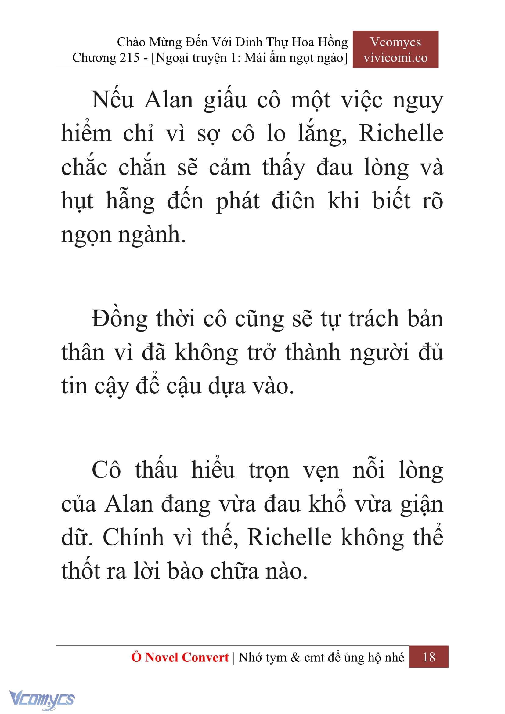 [Novel] Chào Mừng Đến Với Dinh Thự Hoa Hồng Chap 215 - Trang 2