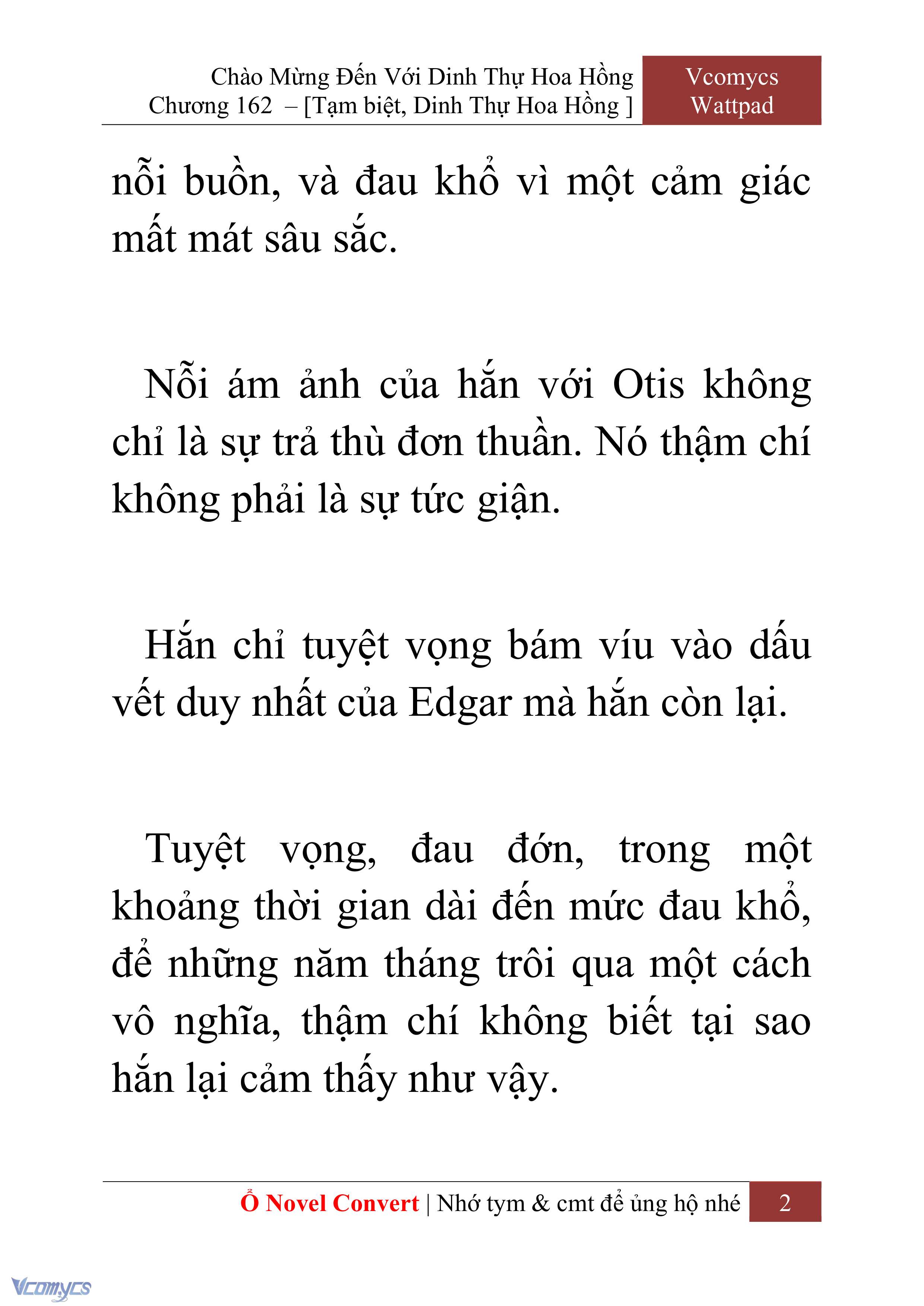 [Novel] Chào Mừng Đến Với Dinh Thự Hoa Hồng Chap 162 - Trang 2