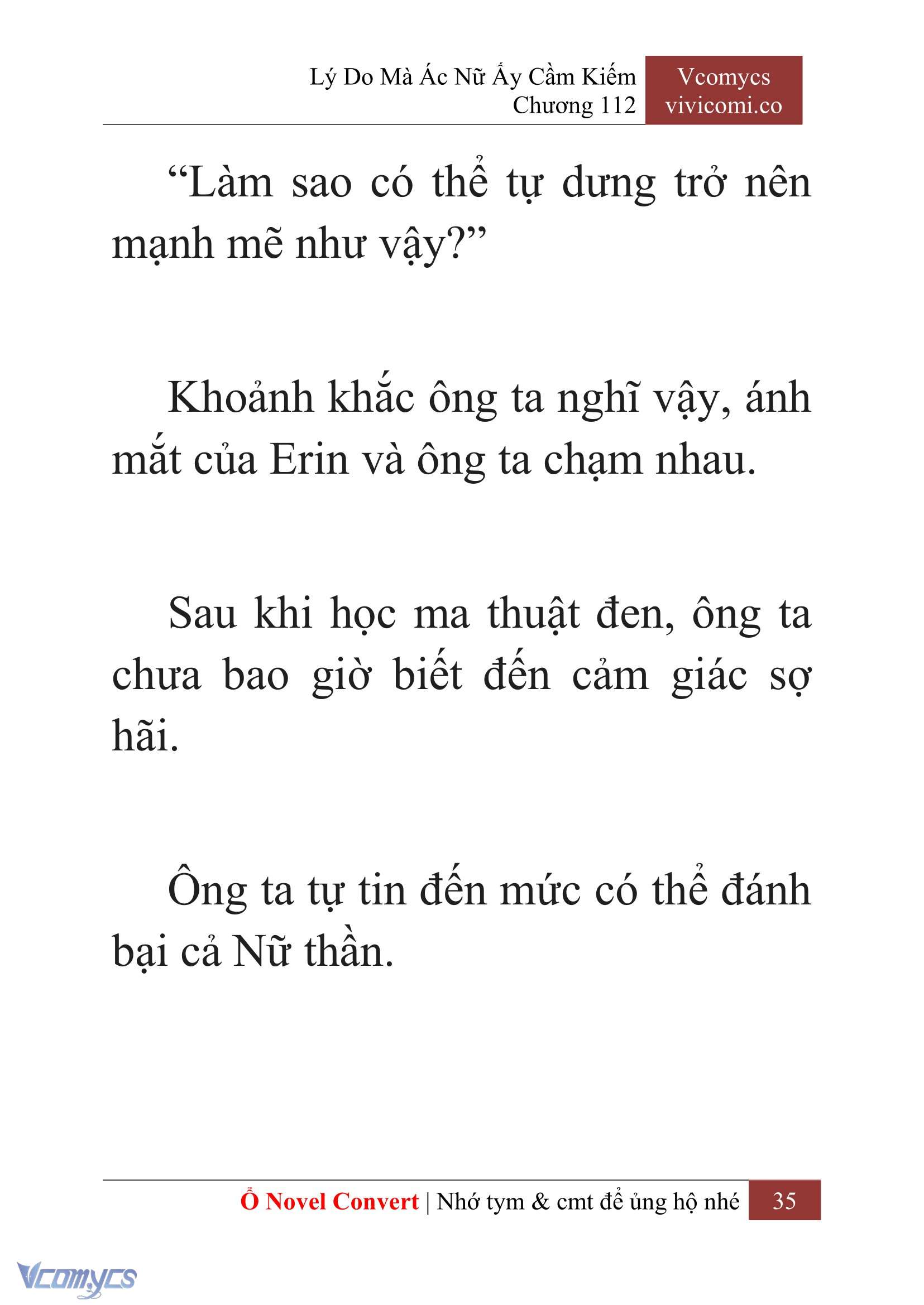 [Novel] Lý Do Mà Ác Nữ Ấy Cầm Kiếm Chap 112 - Trang 2