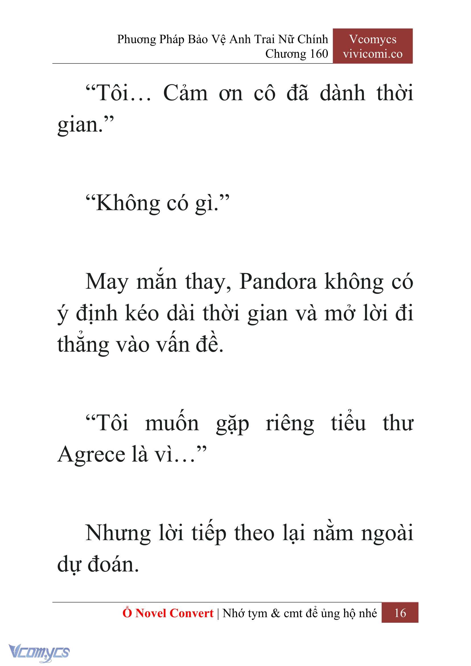 [Novel] Phương Pháp Bảo Vệ Anh Trai Nữ Chính Chap 160 - Trang 2