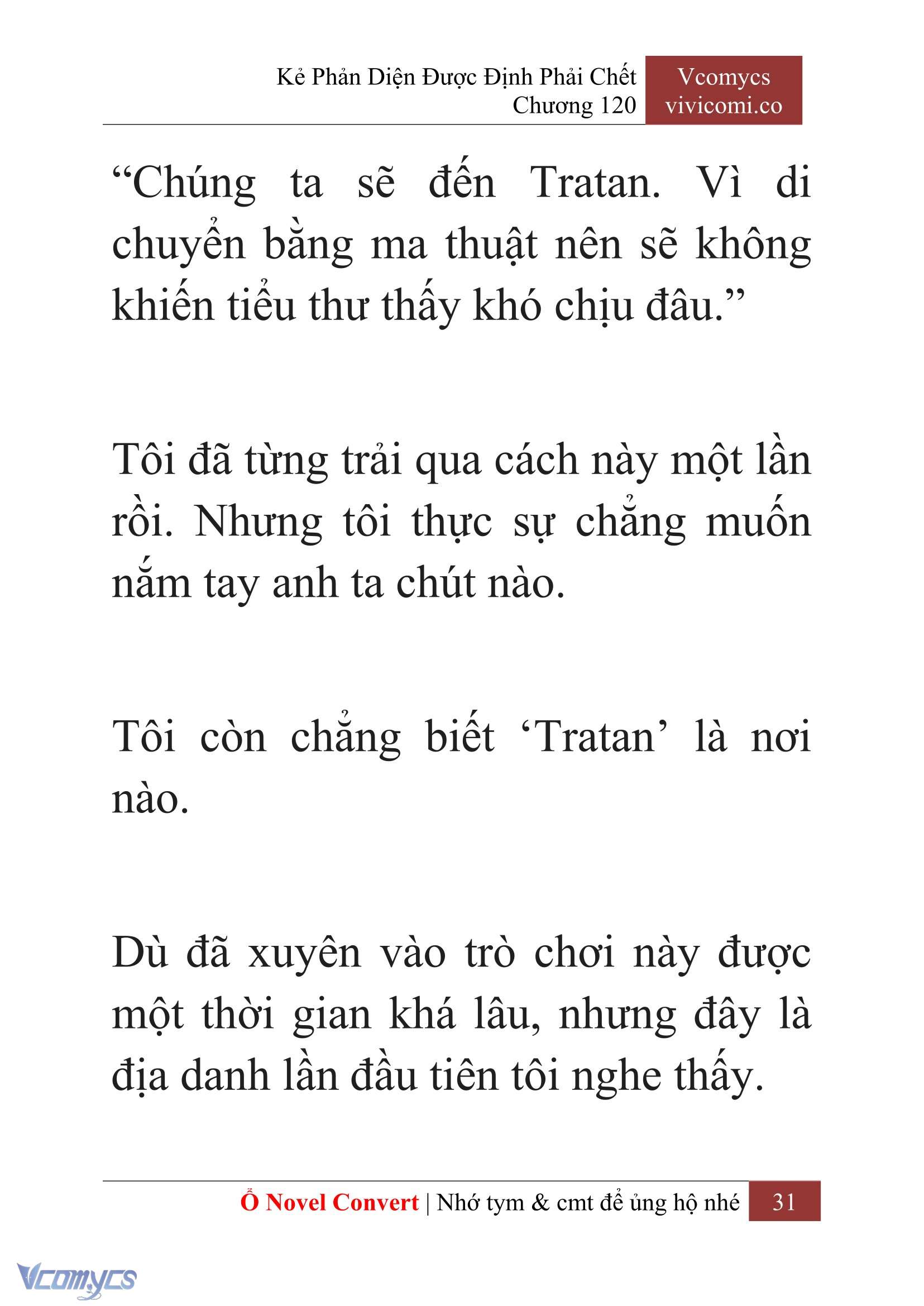 [Novel] Kẻ Phản Diện Được Định Phải Chết Chap 120 - Trang 2