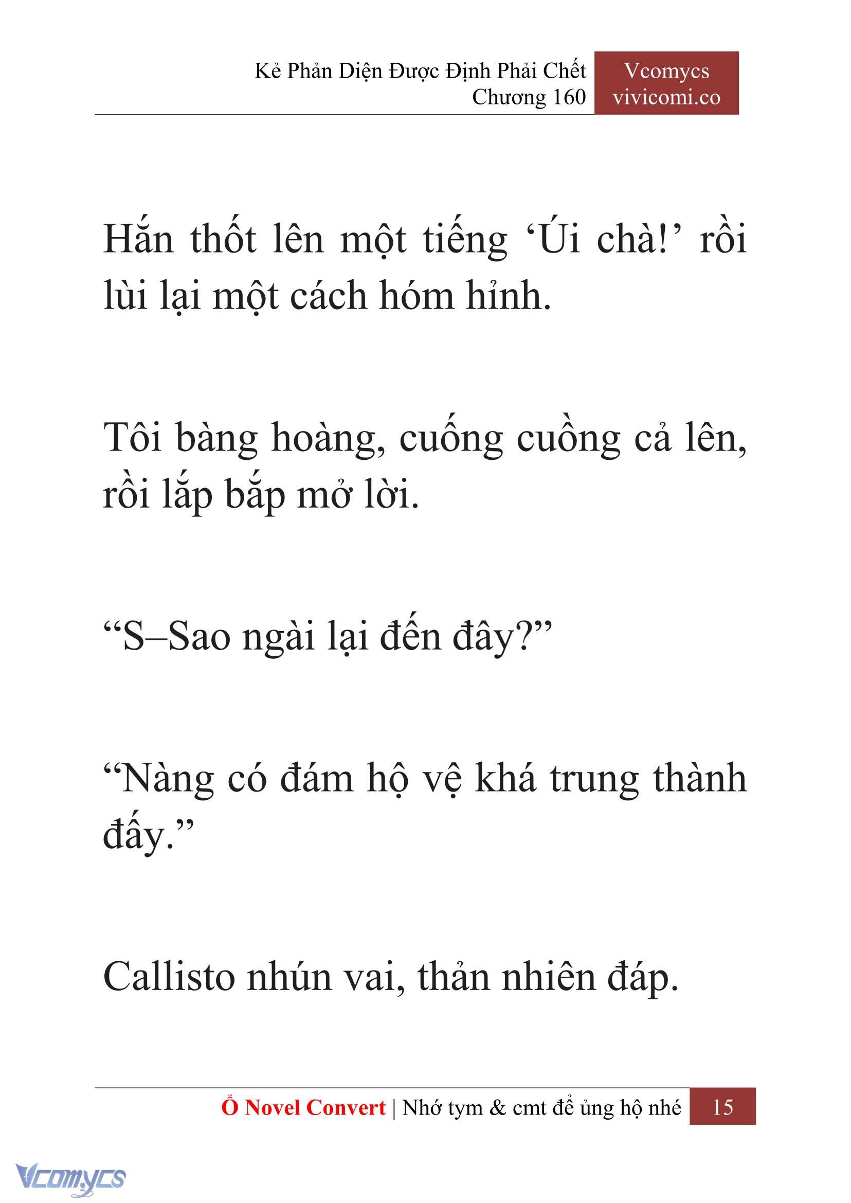 [Novel] Kẻ Phản Diện Được Định Phải Chết Chap 160 - Trang 2