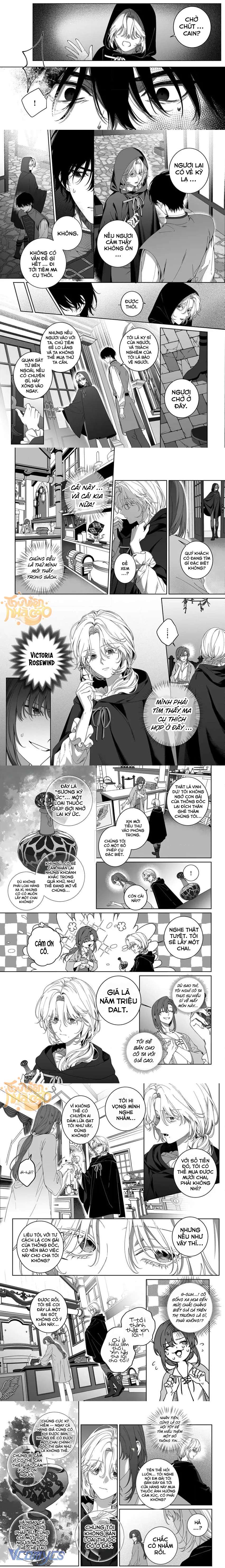 Làm Thế Nào Để Nữ Phụ Ác Độc Thoát Khỏi Tình Yêu Điên Cuồng Của Hiệp Sĩ ?! Chap 5 - Trang 3