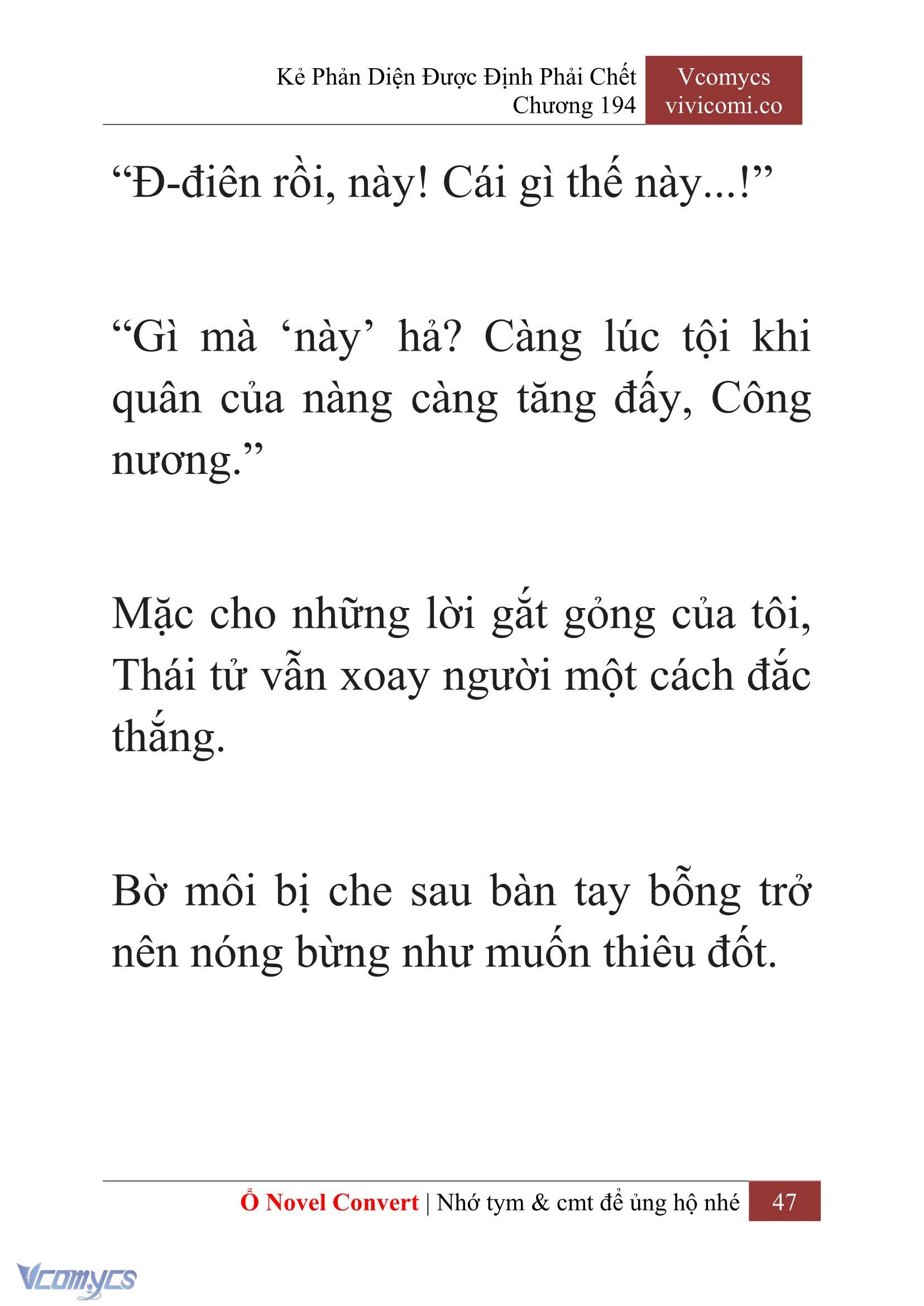 [Novel] Kẻ Phản Diện Được Định Phải Chết Chap 194 - Trang 2