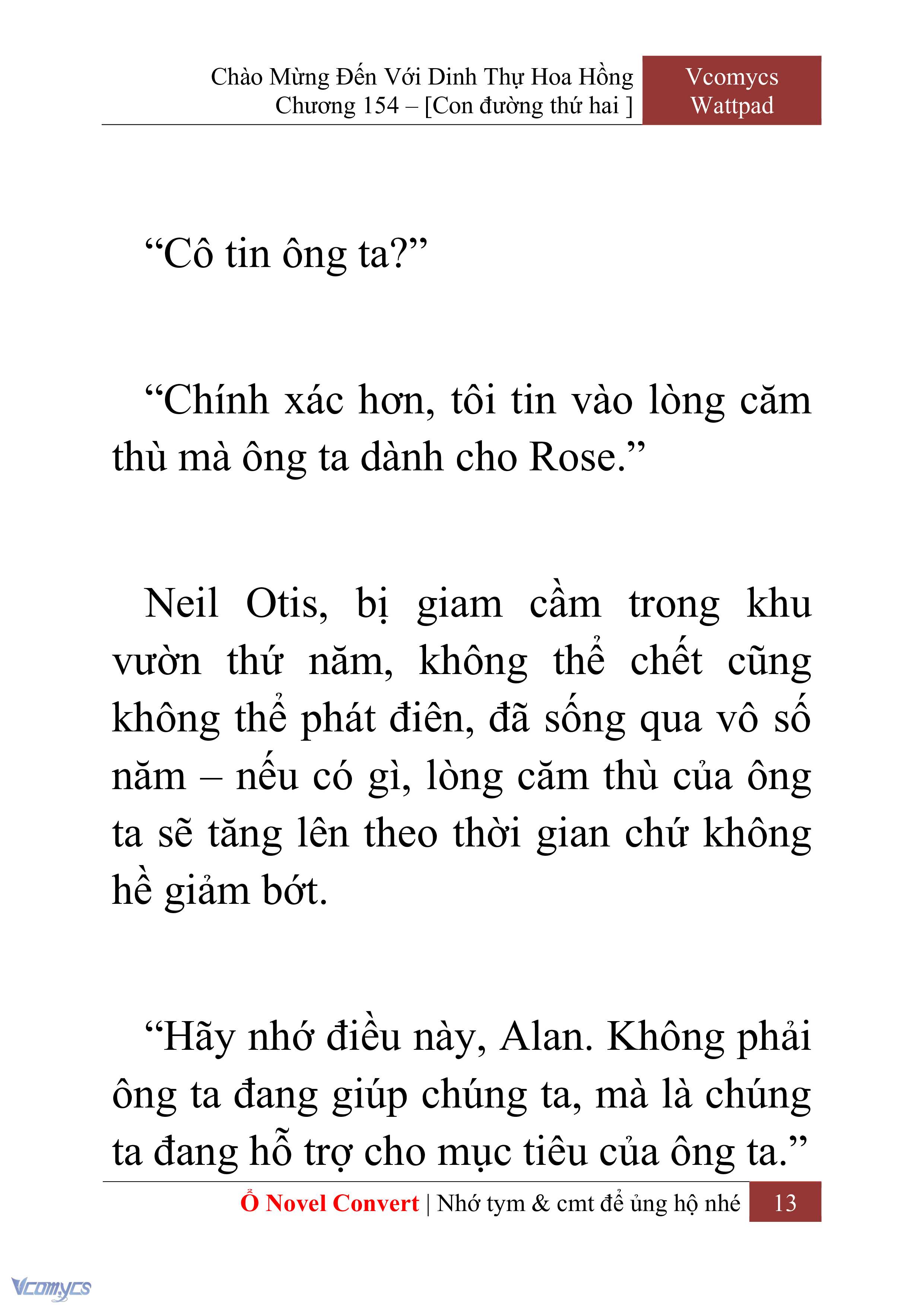 [Novel] Chào Mừng Đến Với Dinh Thự Hoa Hồng Chap 154 - Trang 2