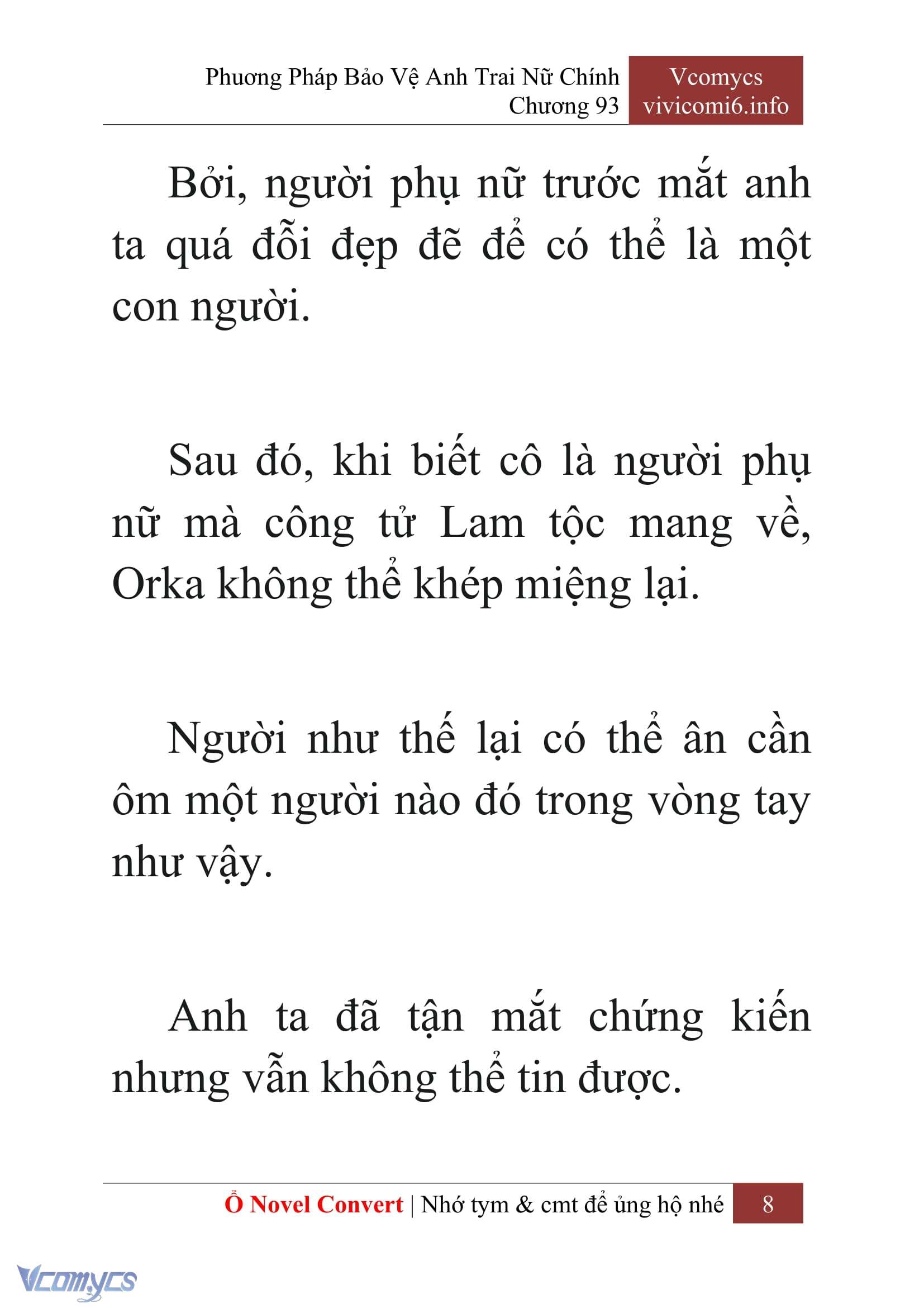 [Novel] Phương Pháp Bảo Vệ Anh Trai Nữ Chính Chap 93 - Trang 2