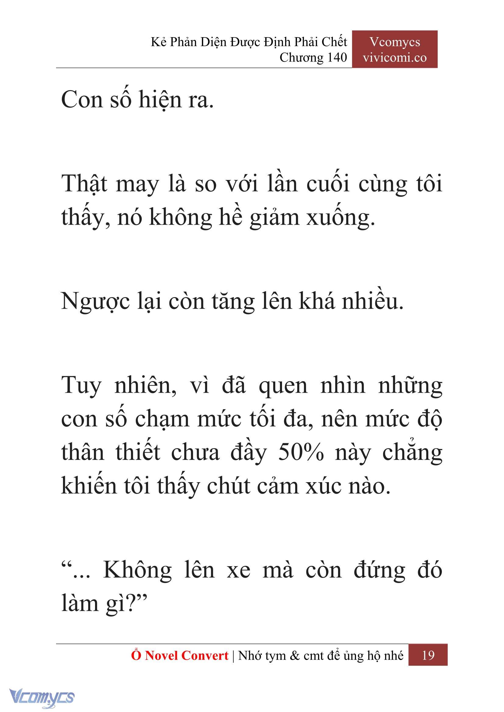 [Novel] Kẻ Phản Diện Được Định Phải Chết Chap 140 - Trang 2