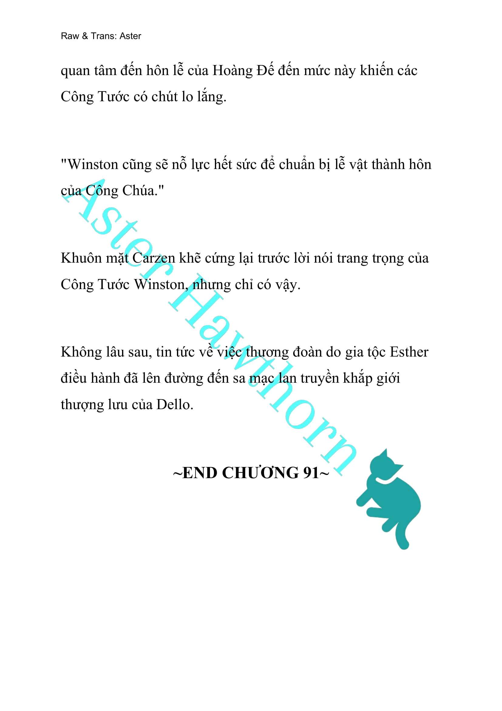 [NOVEL] Búp Bê Trong Phòng Ngủ Của Công Chúa Chap 91 - Next Chap 92