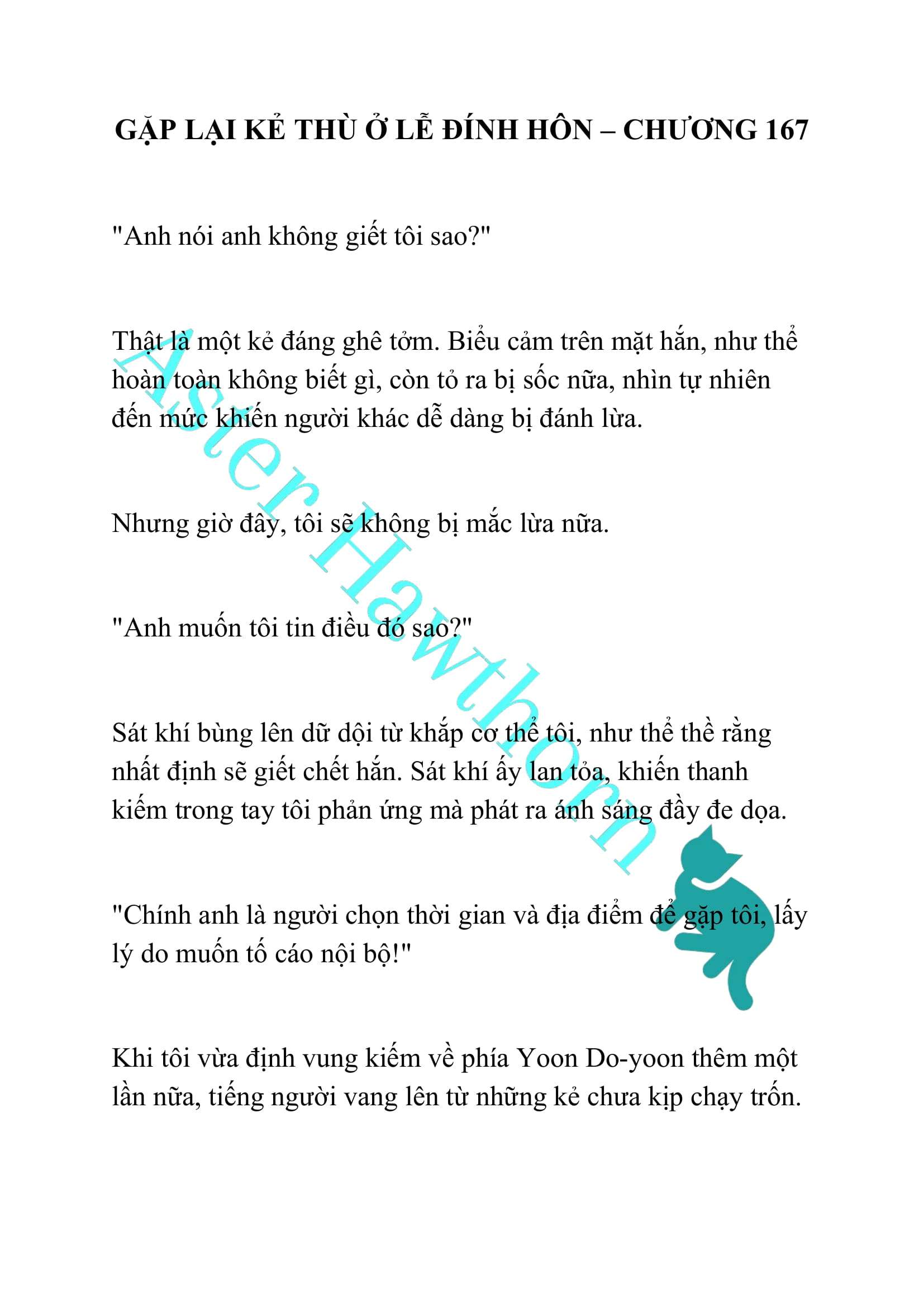 [NOVEL] Gặp Lại Kẻ Thù Ở Lễ Đính Hôn Chap 167 - Next Chap 168