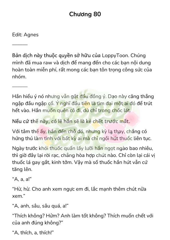 [Novel] Gửi Kẻ Xa Lạ Phản Bội Đạo Đức Chap 80 - Next Chap 81