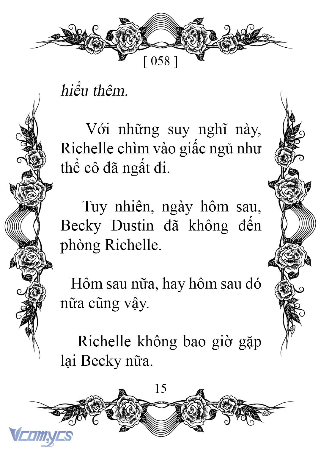 [Novel] Chào Mừng Đến Với Dinh Thự Hoa Hồng Chap 58 - Next 
