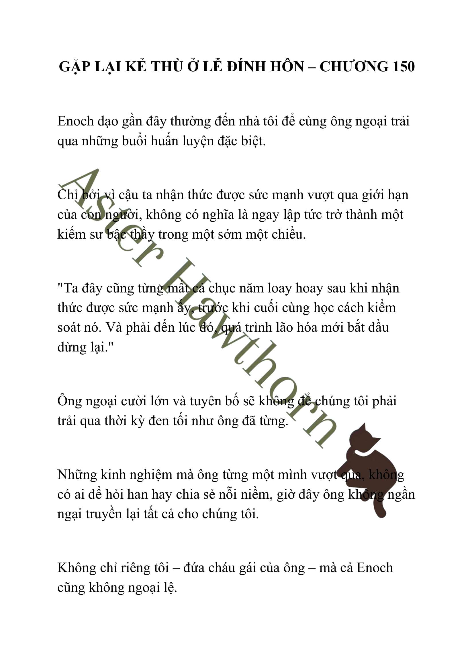 [NOVEL] Gặp Lại Kẻ Thù Ở Lễ Đính Hôn Chap 150 - Trang 2