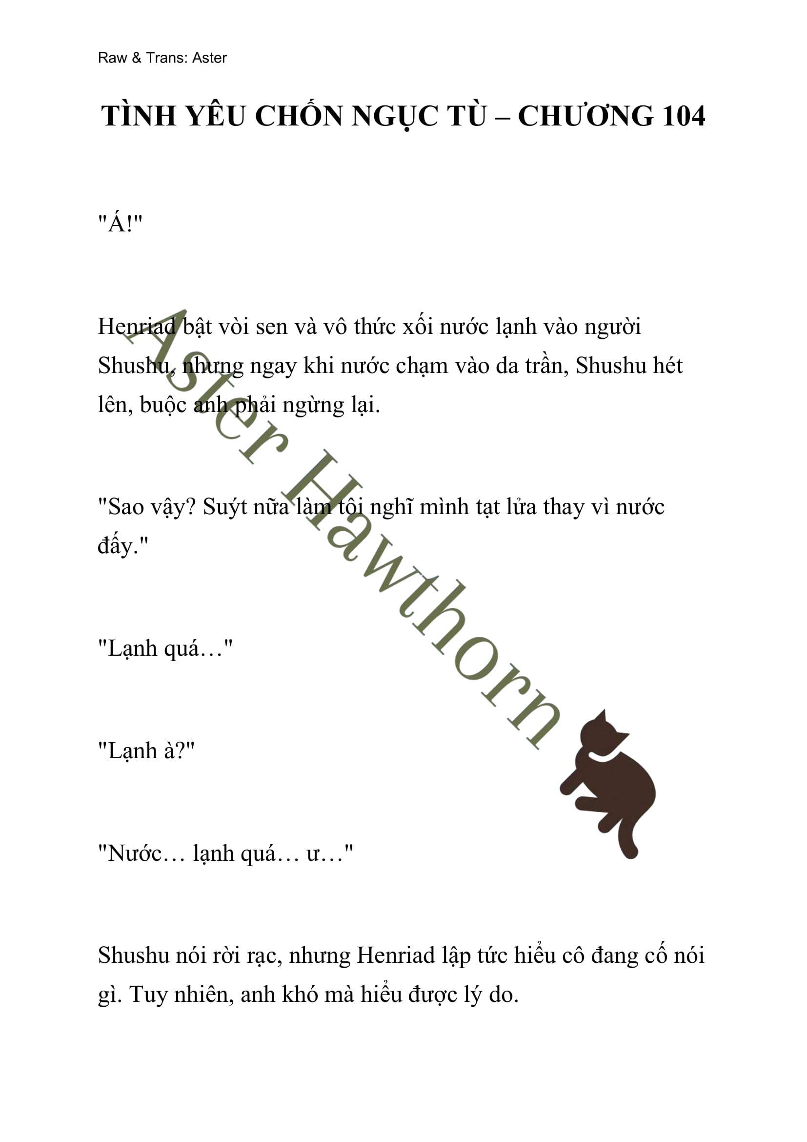 [NOVEL] Tình Yêu Chốn Ngục Tù Chap 104 - Trang 2