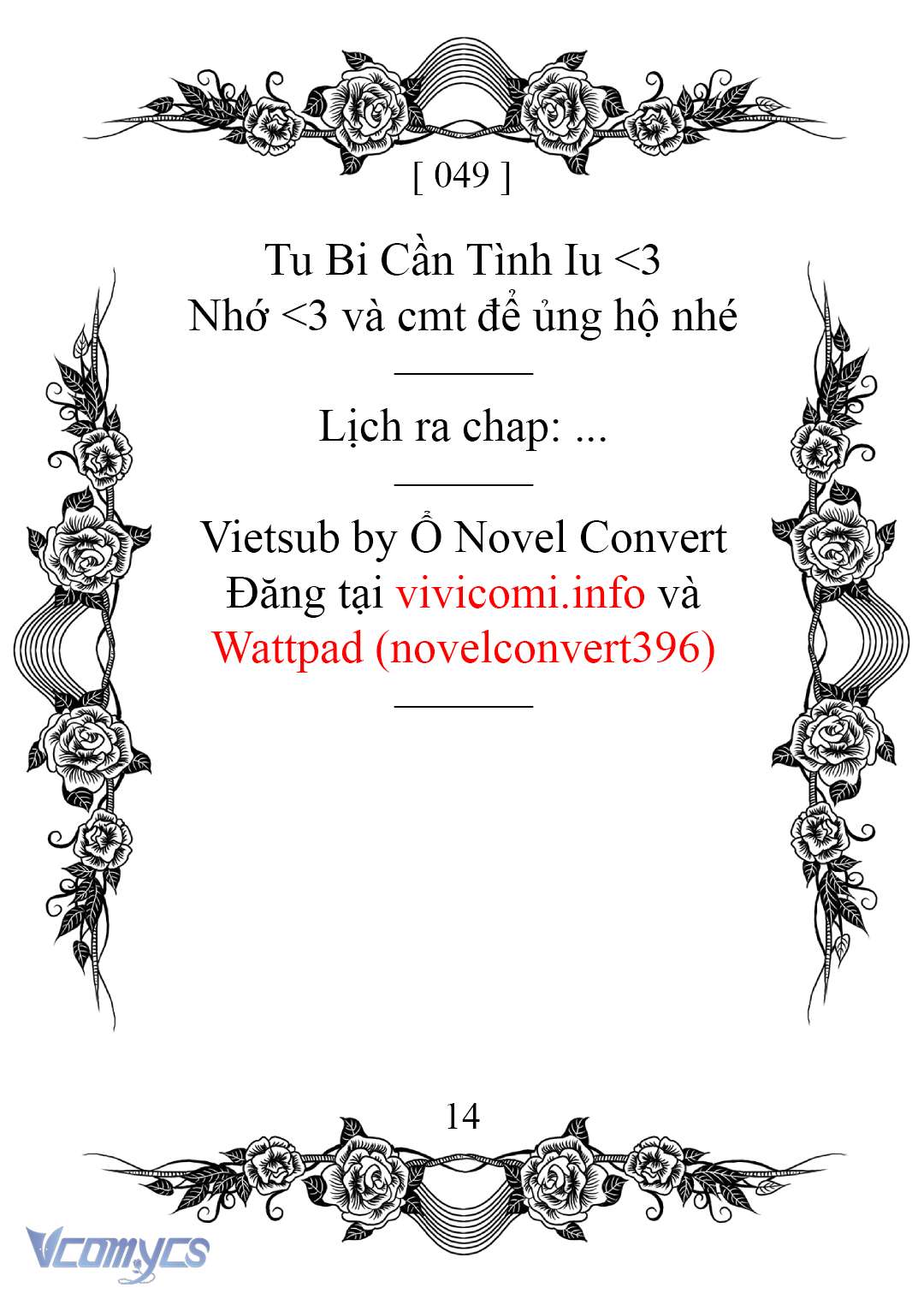 [Novel] Chào Mừng Đến Với Dinh Thự Hoa Hồng Chap 49 - Next Chap 50
