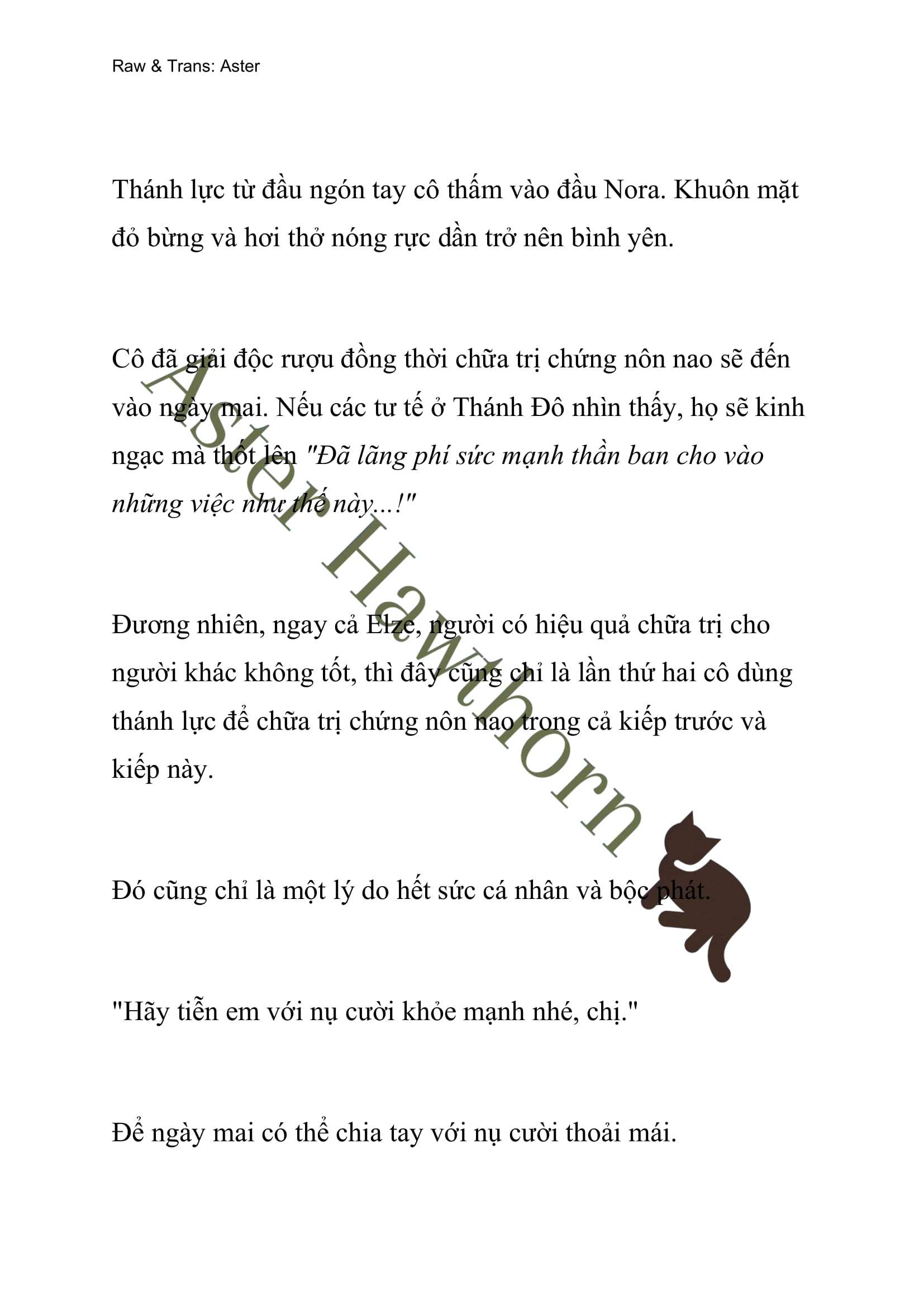 [NOVEL] Anh Hùng Khao Khát Sự Sa Ngã Của Thánh Nữ Chap 17 - Next Chap 18