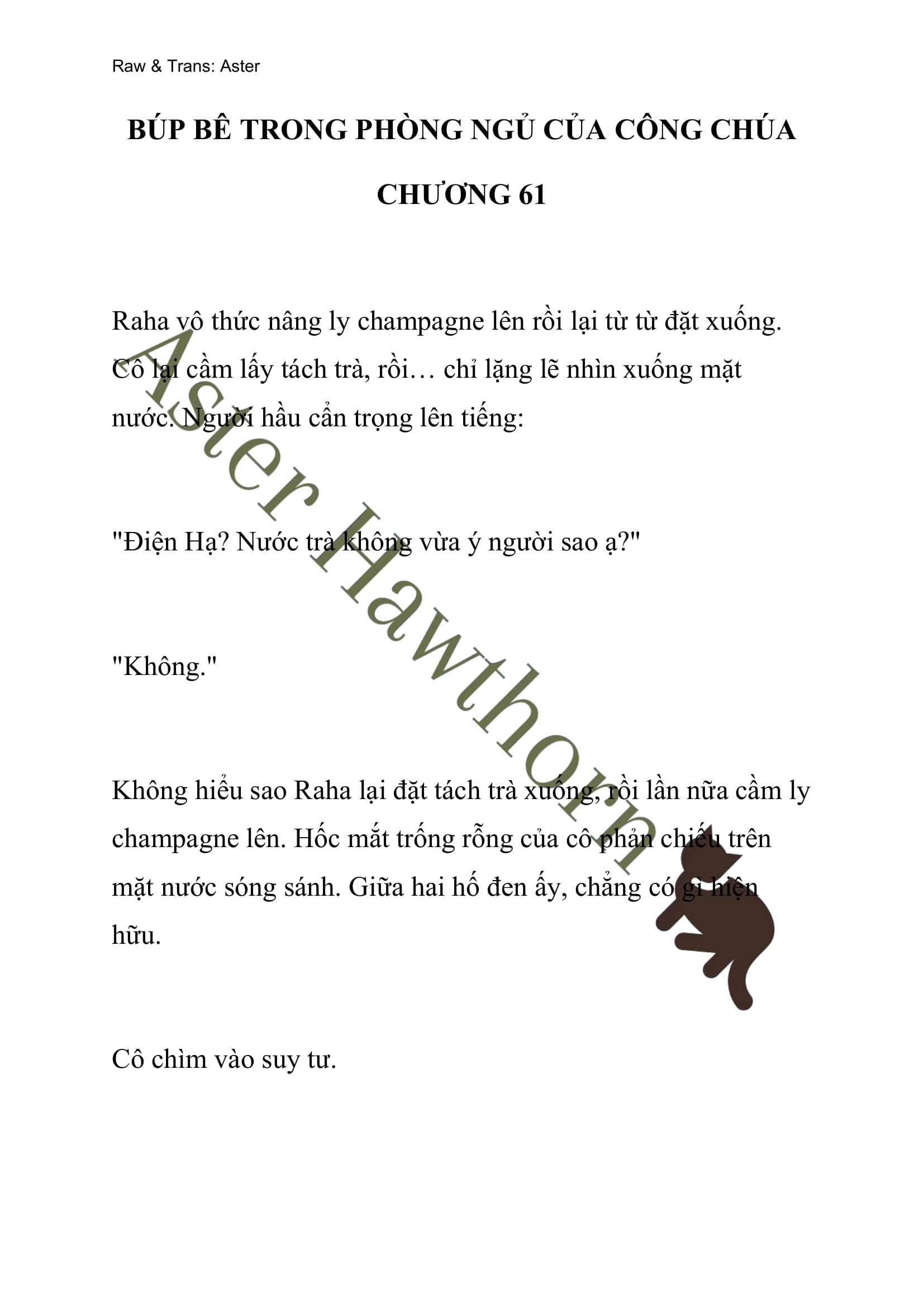 [NOVEL] Búp Bê Trong Phòng Ngủ Của Công Chúa Chap 61 - Trang 2