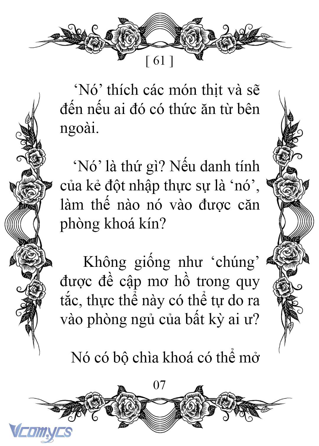 [Novel] Chào Mừng Đến Với Dinh Thự Hoa Hồng Chap 61 - Next Chap 62