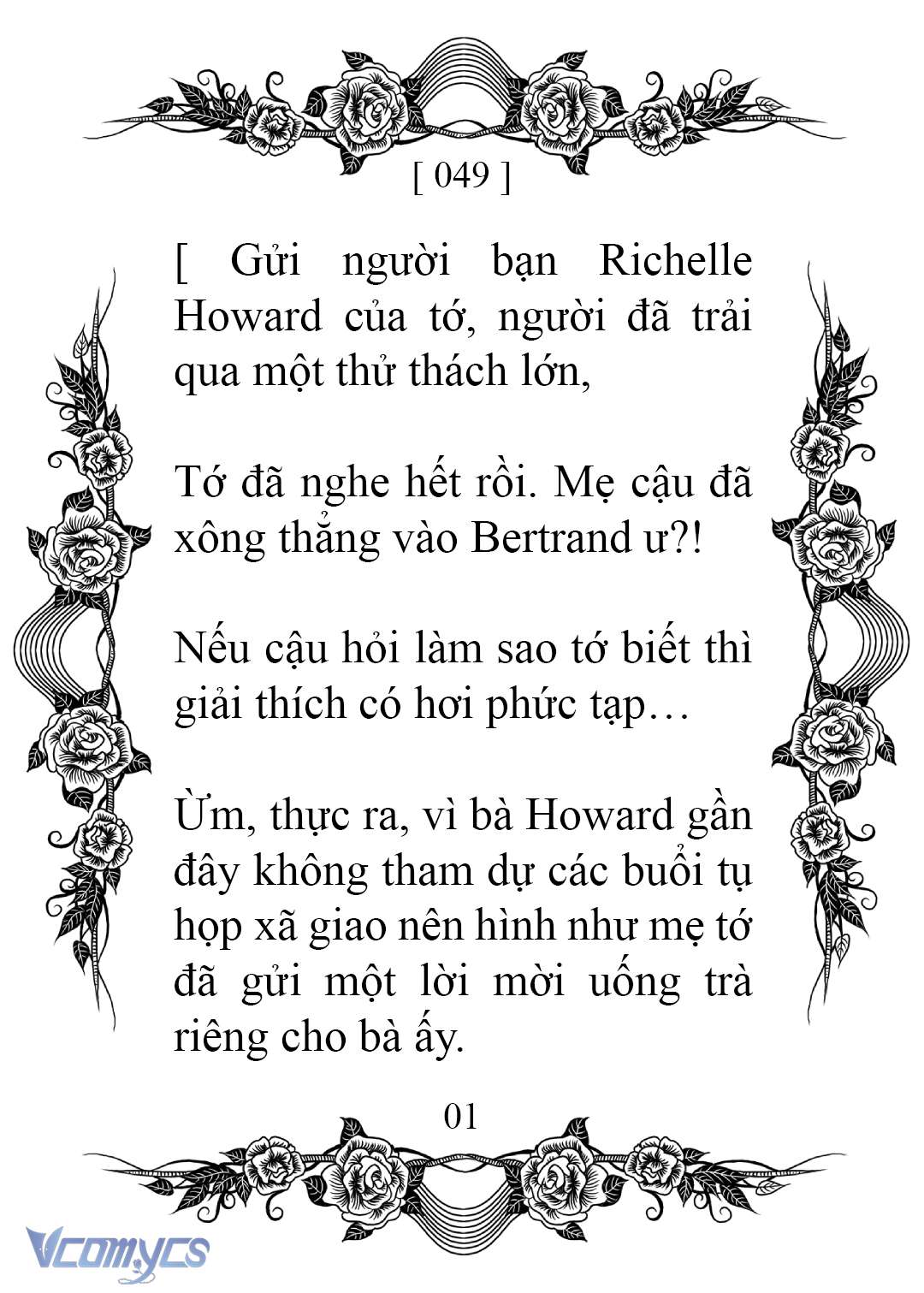 [Novel] Chào Mừng Đến Với Dinh Thự Hoa Hồng Chap 49 - Next Chap 50