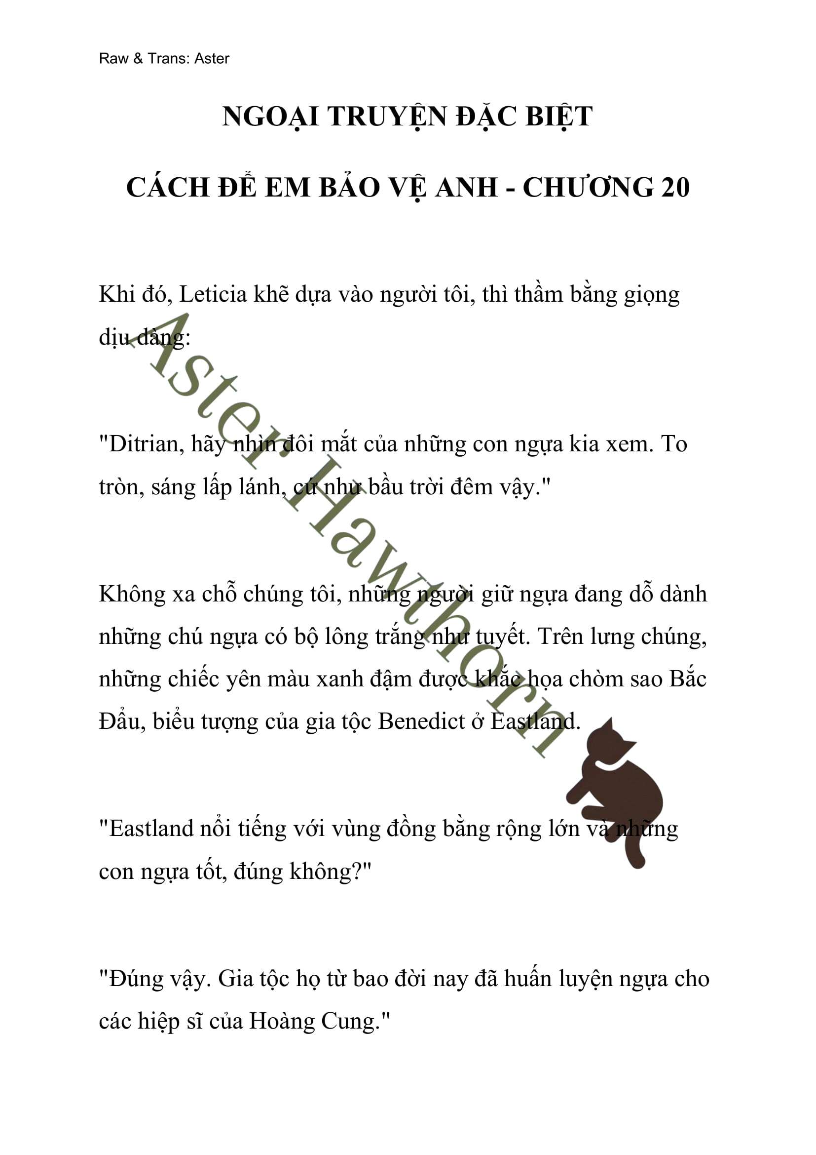[NOVEL] Ngoại Truyện Cách Để Em Bảo Vệ Anh Chap 74 - Next Chap 75