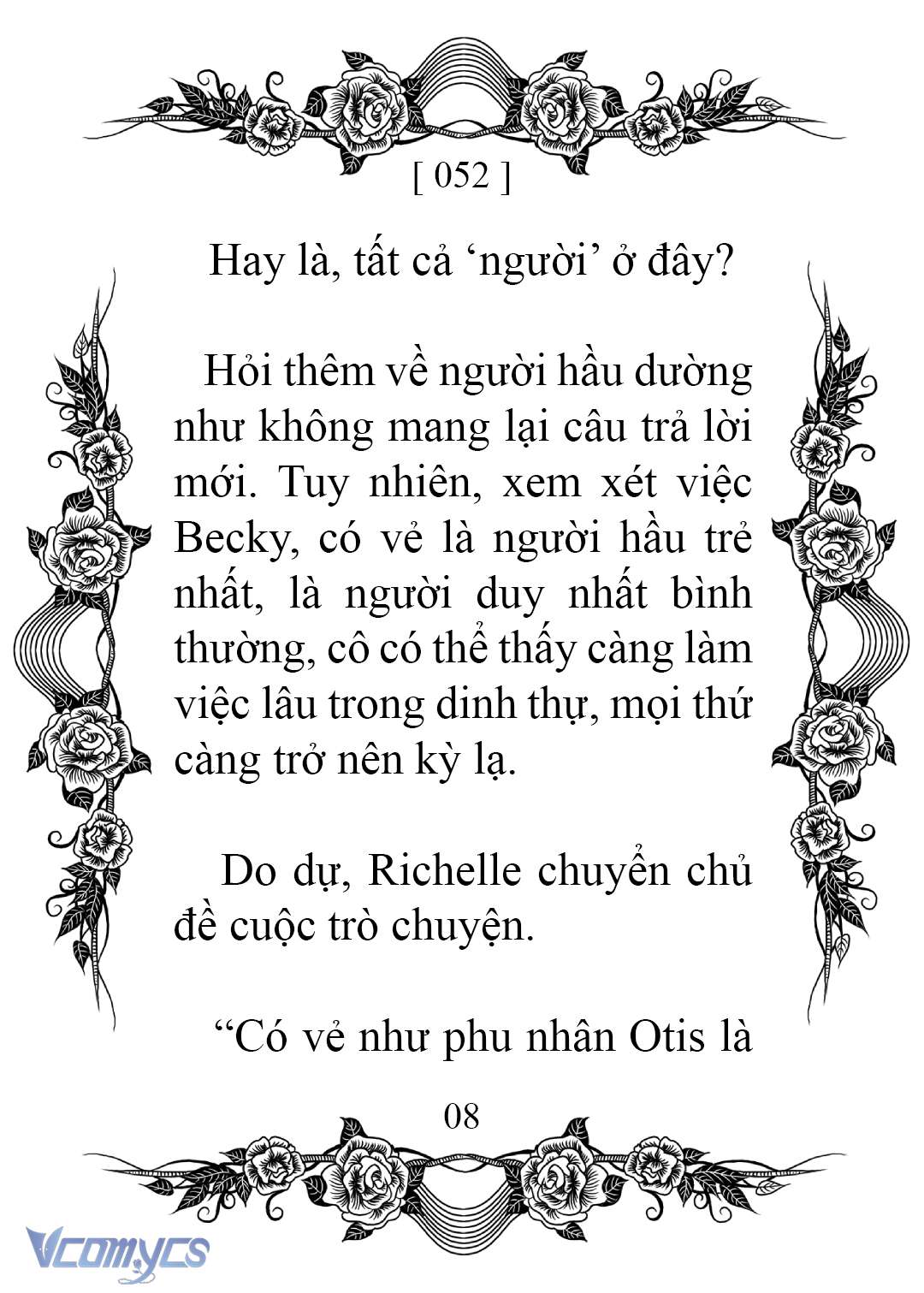 [Novel] Chào Mừng Đến Với Dinh Thự Hoa Hồng Chap 52 - Next Chap 53