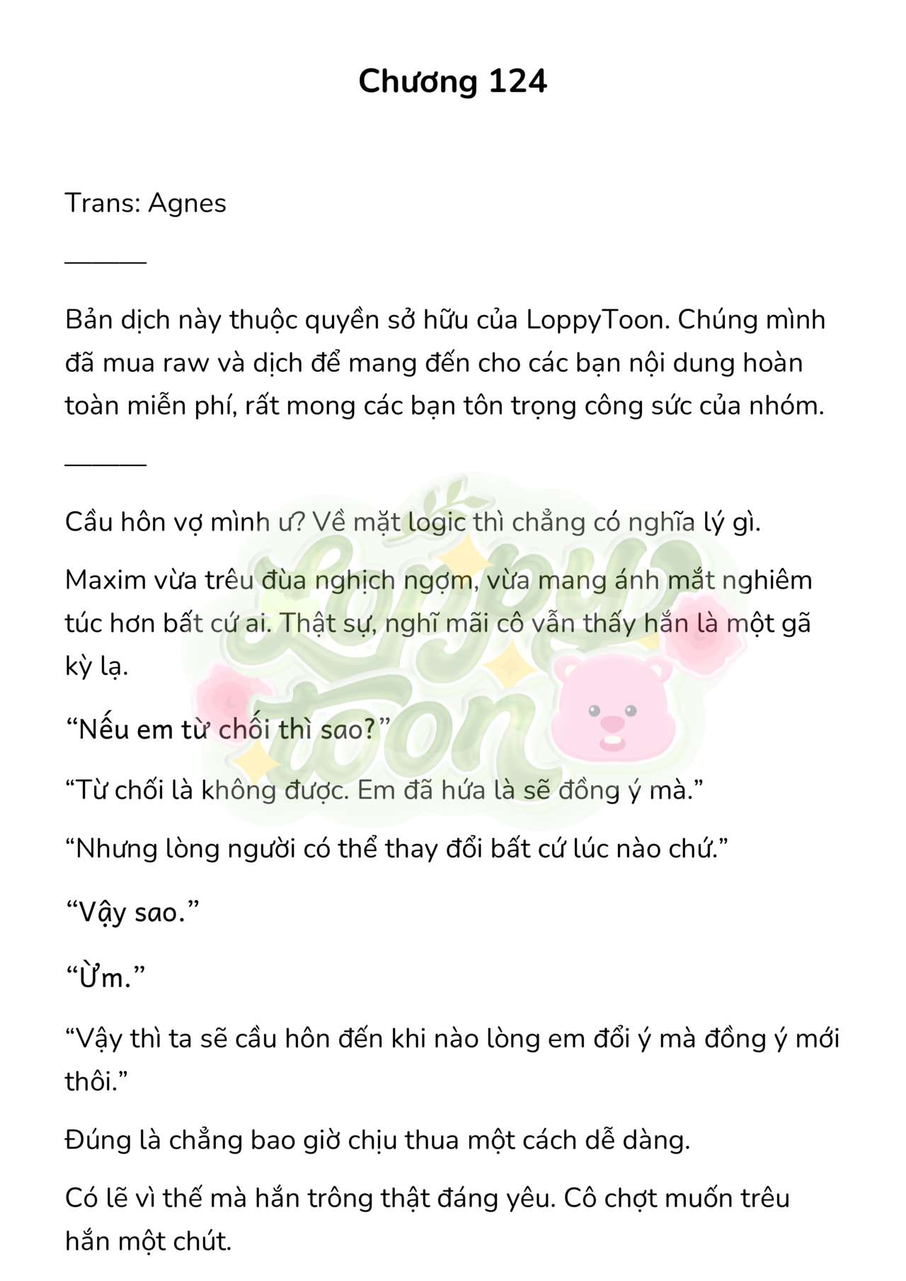 [Novel] Trận Chiến Ly Hôn! Chap 124 - Next Chap 125