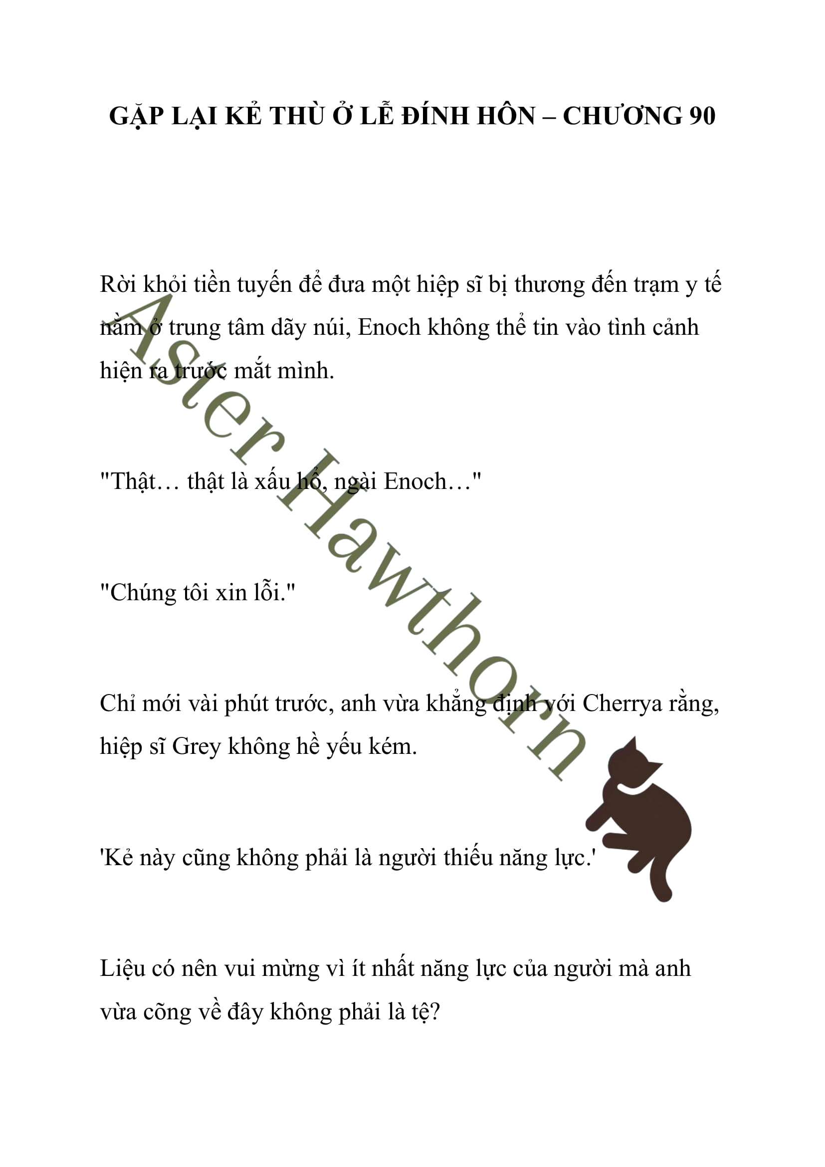 [NOVEL] Gặp Lại Kẻ Thù Ở Lễ Đính Hôn Chap 90 - Next Chap 91