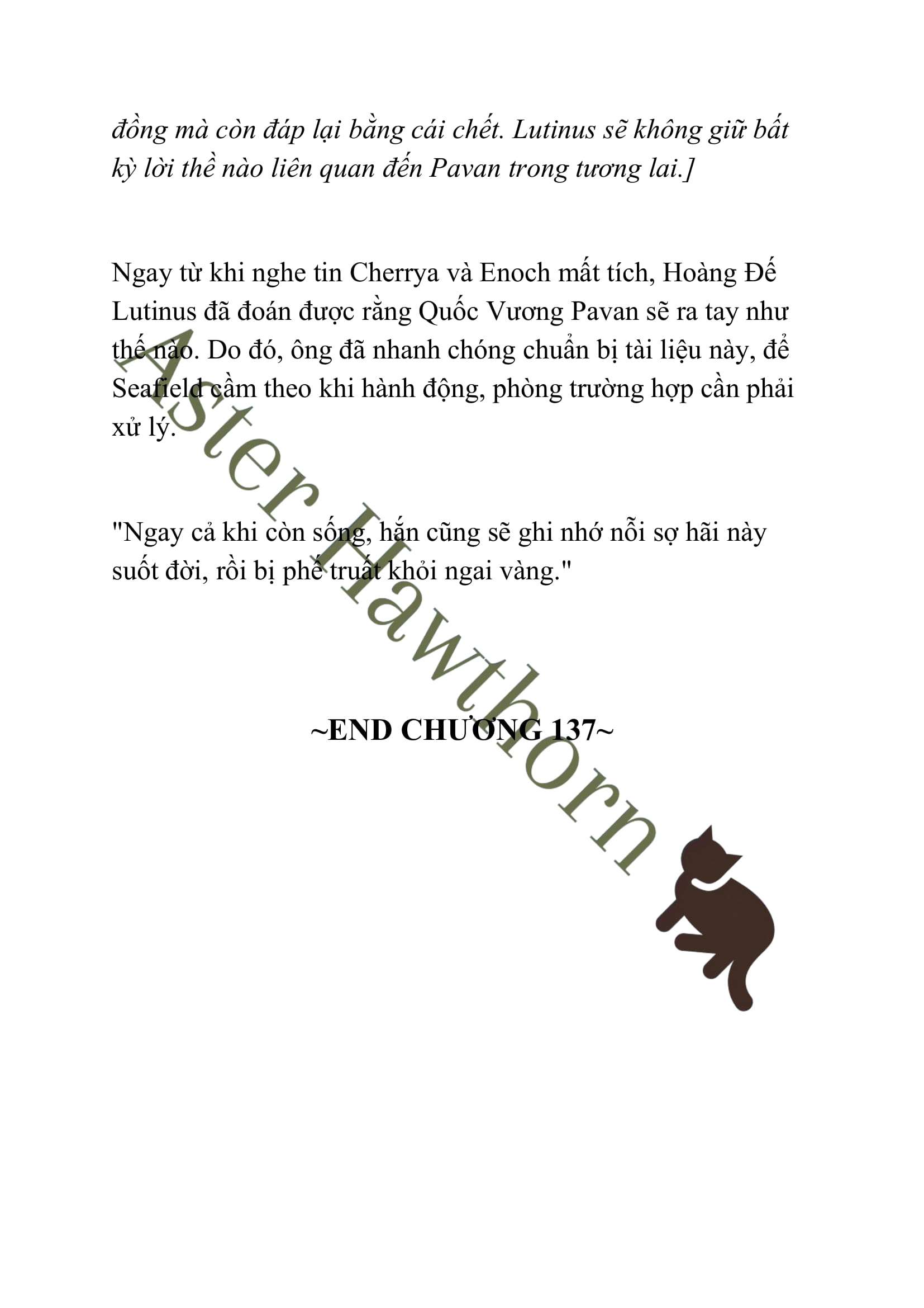 [NOVEL] Gặp Lại Kẻ Thù Ở Lễ Đính Hôn Chap 137 - Trang 2