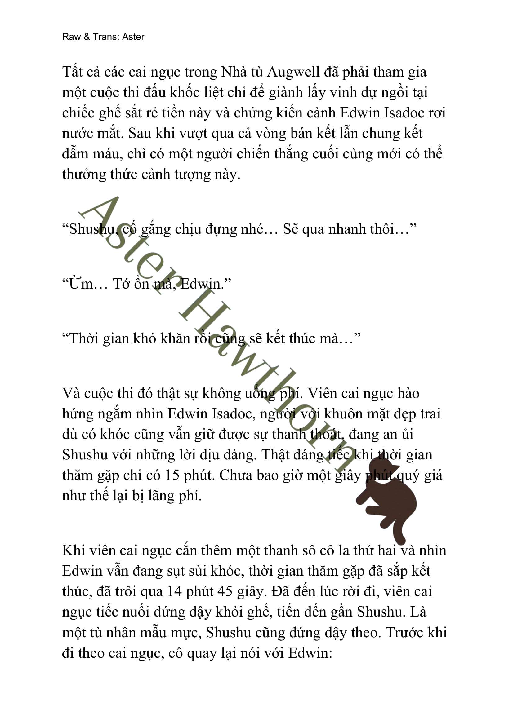 [NOVEL] Tình Yêu Chốn Ngục Tù Chap 8 - Trang 2