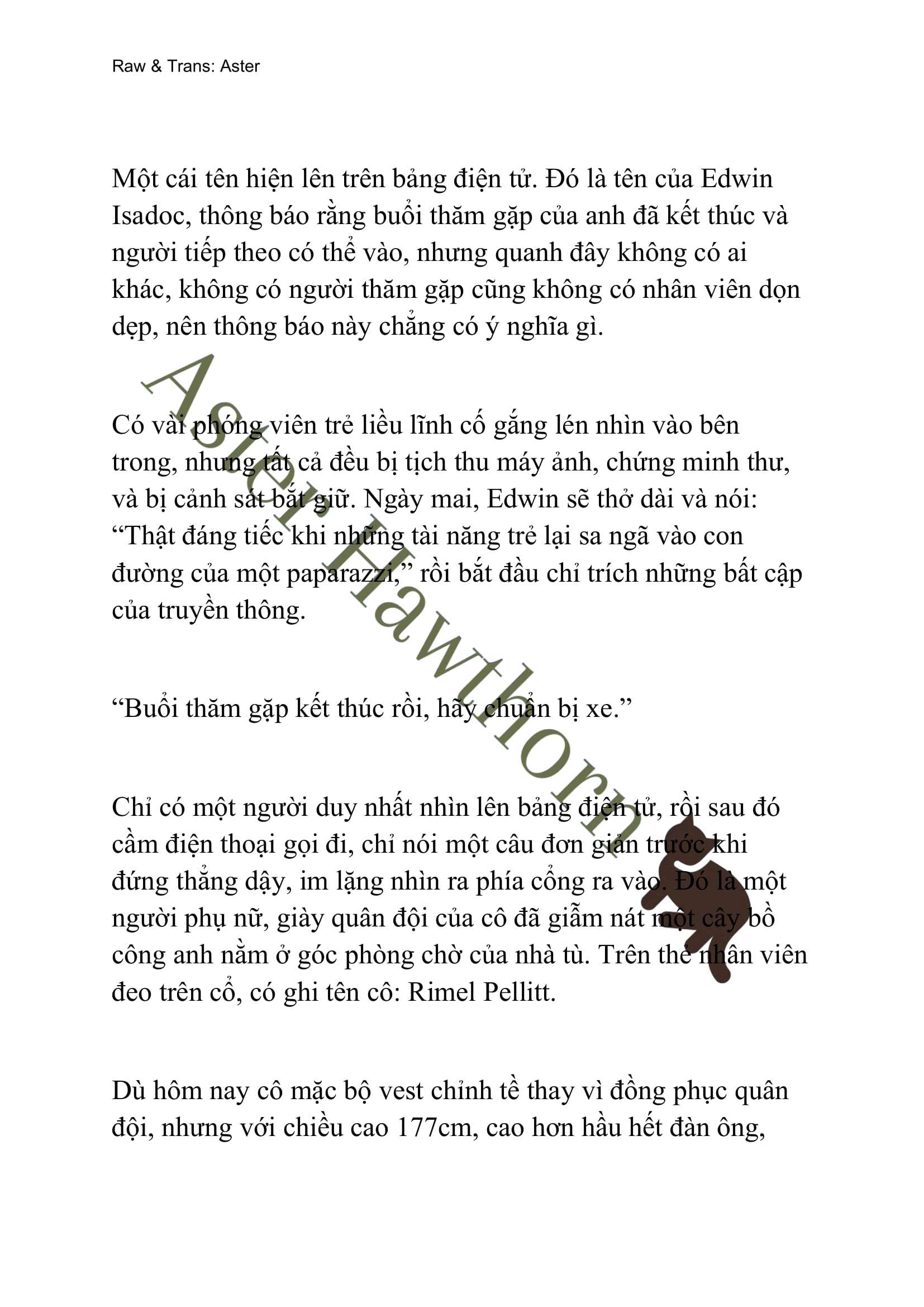 [NOVEL] Tình Yêu Chốn Ngục Tù Chap 8 - Trang 2