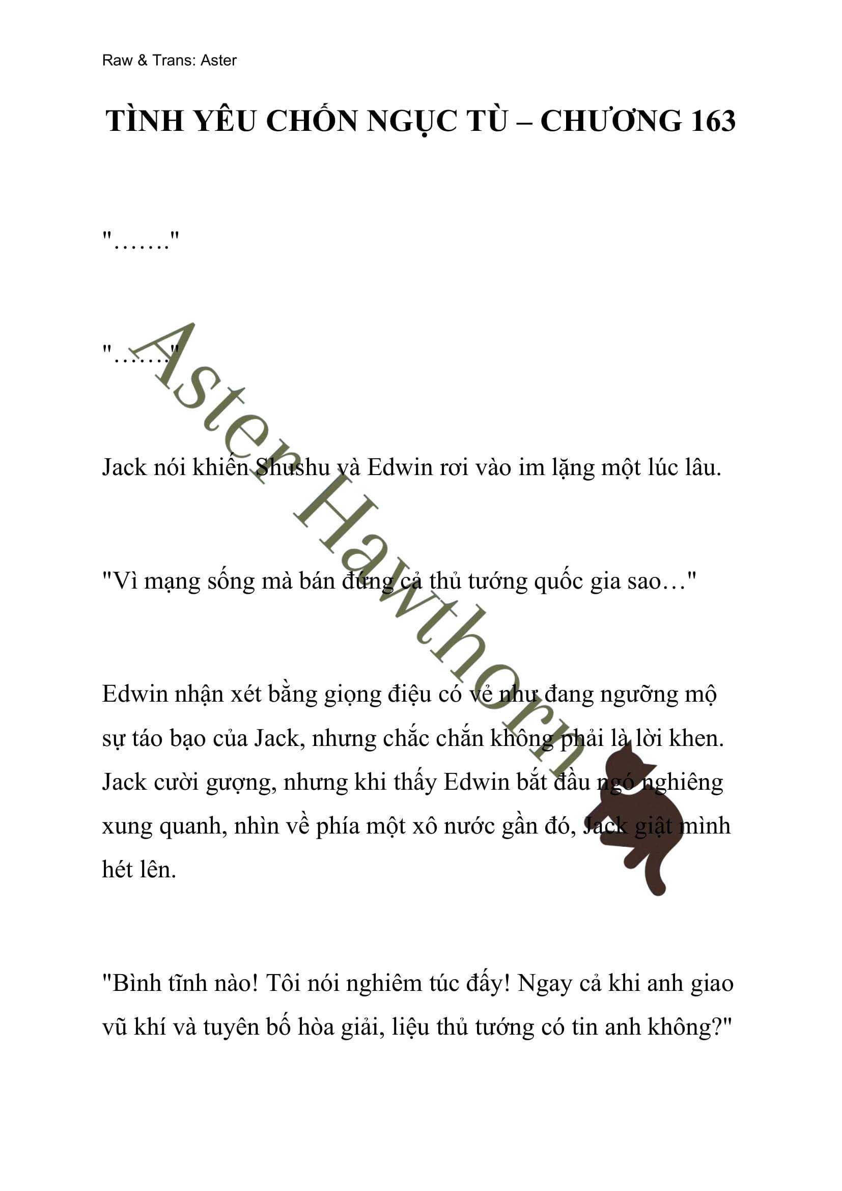 [NOVEL] Tình Yêu Chốn Ngục Tù Chap 163 - Trang 2