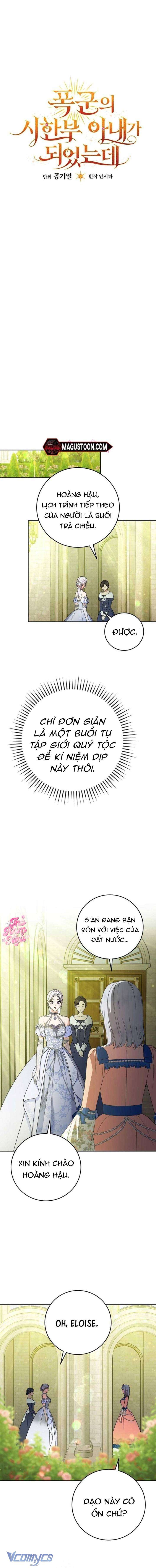 Tôi Trở Thành Người Vợ Đoản Mệnh Của Tên Bạo Chúa Chap 30 - Trang 3