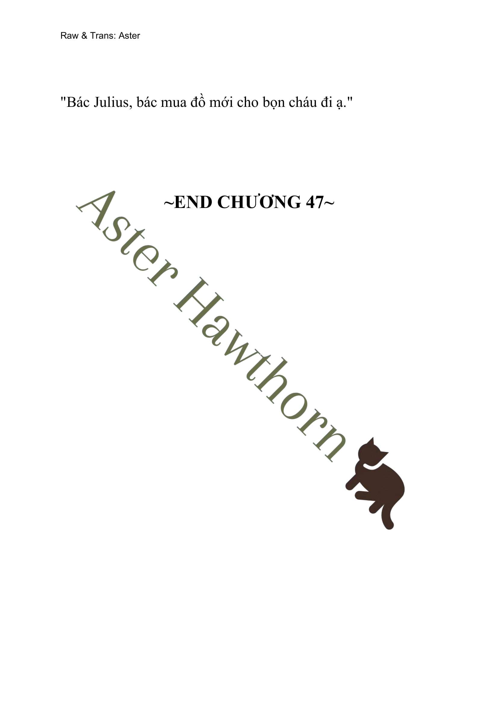 [NOVEL] Ngoại Truyện Cách Để Em Bảo Vệ Anh Chap 47 - Next Chap 48