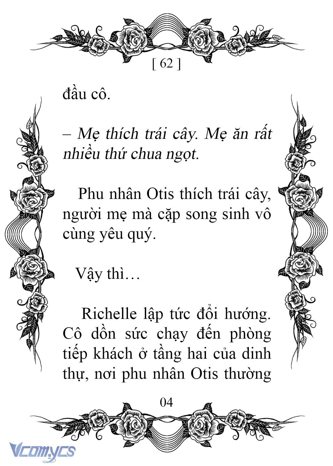 [Novel] Chào Mừng Đến Với Dinh Thự Hoa Hồng Chap 62 - Next Chap 63