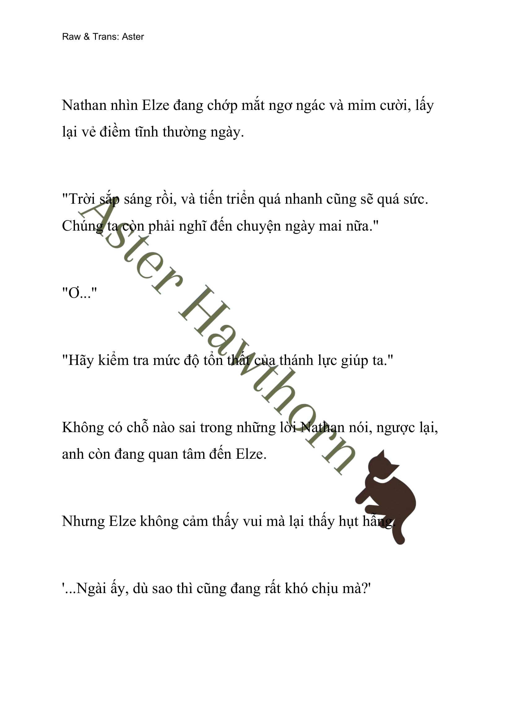 [NOVEL] Anh Hùng Khao Khát Sự Sa Ngã Của Thánh Nữ Chap 19 - Trang 2