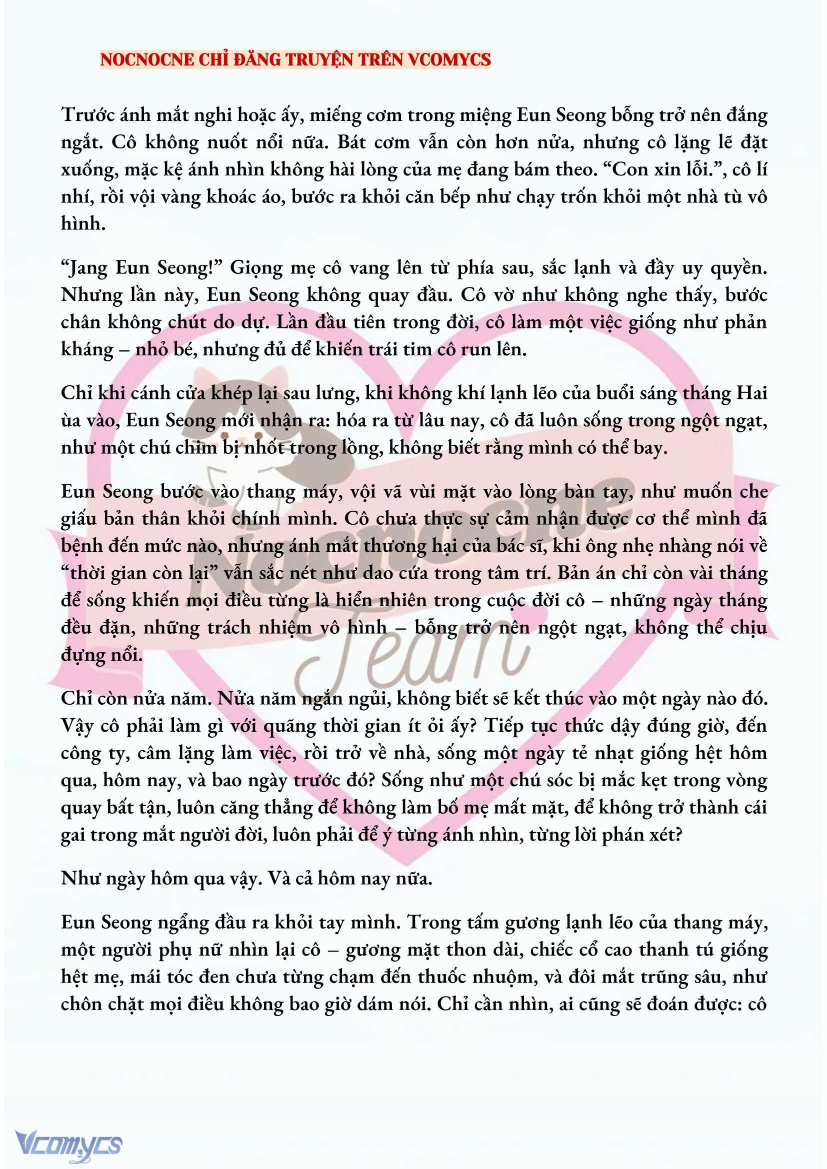 [NOVEL] CHÚNG TA KẾT THÚC VÀO MÙA THU Chap 2 - Next Chap 3