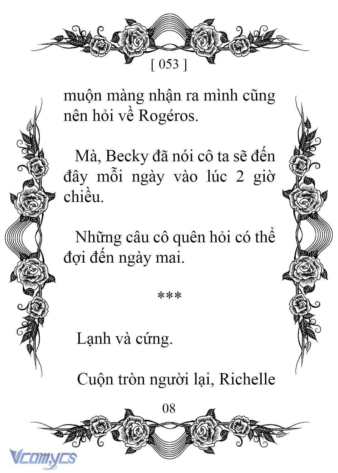 [Novel] Chào Mừng Đến Với Dinh Thự Hoa Hồng Chap 53 - Next Chap 54